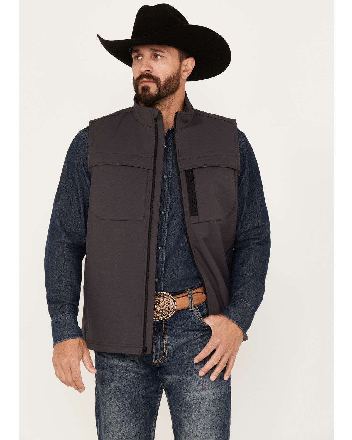 RANK 45® Men's Millford Solid Softshell Vest 1 246082-rank-45-reg-men-s-millford-solid-softshell-vest-1.jpg