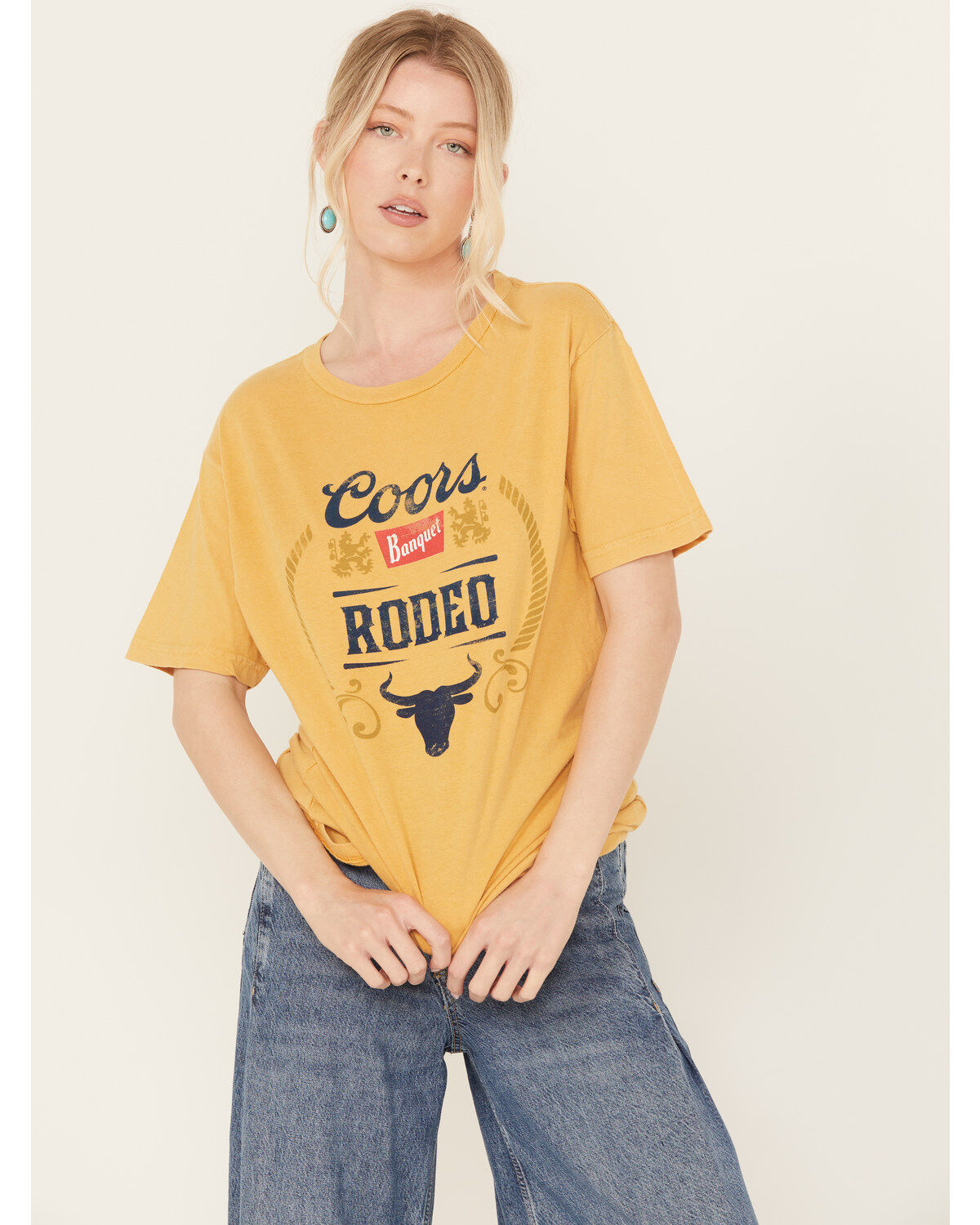 Brew City Beer Gear Women's Coors Short Sleeve Graphic Tee