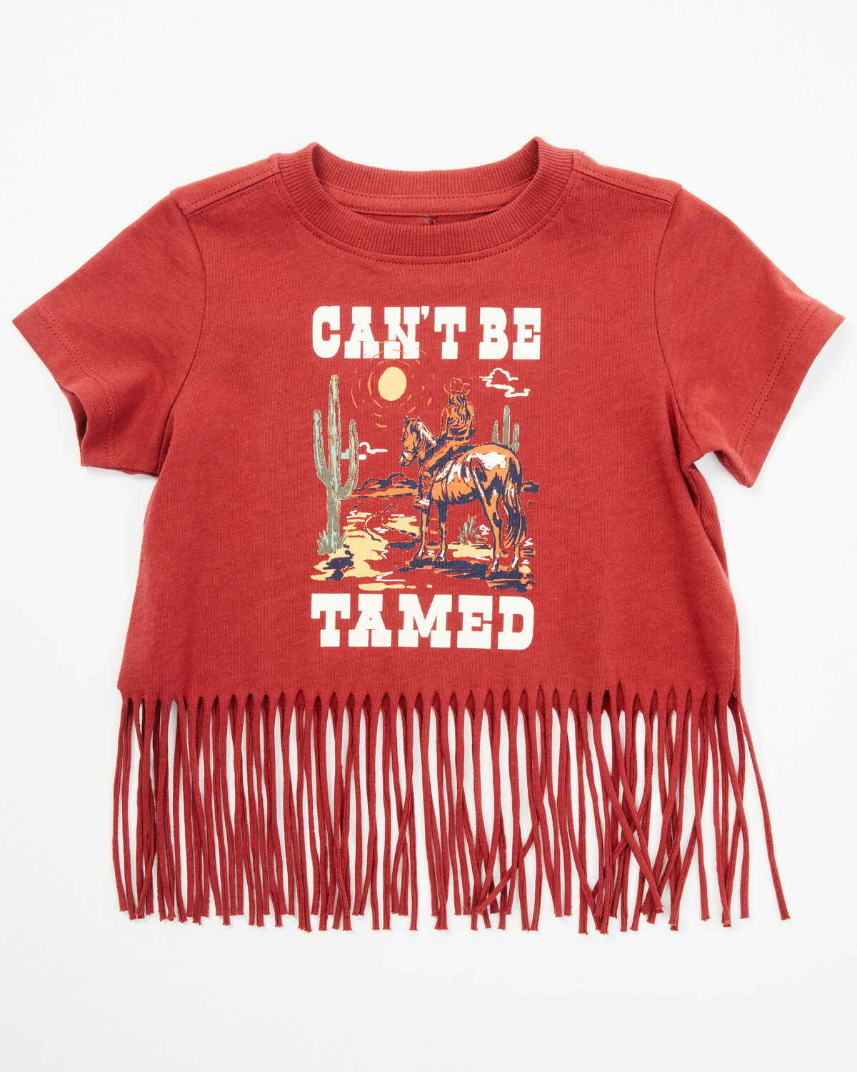 Shyanne Toddler Girls' Can't Be Tamed Short Sleeve Fringe Graphic Tee 1 246991-shyanne-toddler-girls-can-t-be-tamed-short-sleeve-fringe-graphic-tee-1.jpg