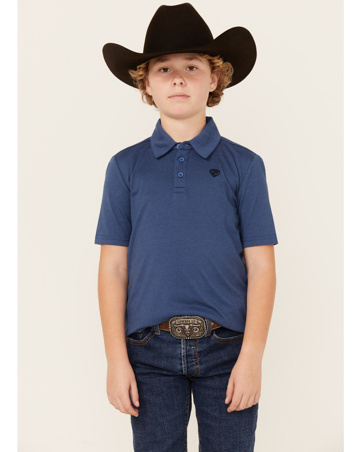 Rock & Roll Denim Boys' Short Sleeve Polo Shirt 1 247970-rock-amp-roll-denim-boys-short-sleeve-polo-shirt-1.jpg