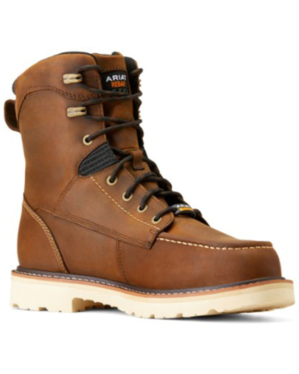 Ariat Men's 8 Rebar Lift Distressed Work Boots - Composite Toe