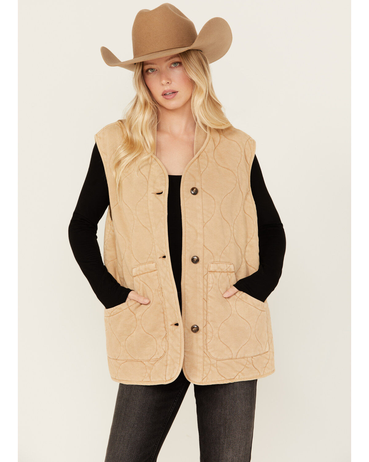 By Together Women's Quilted Vest
