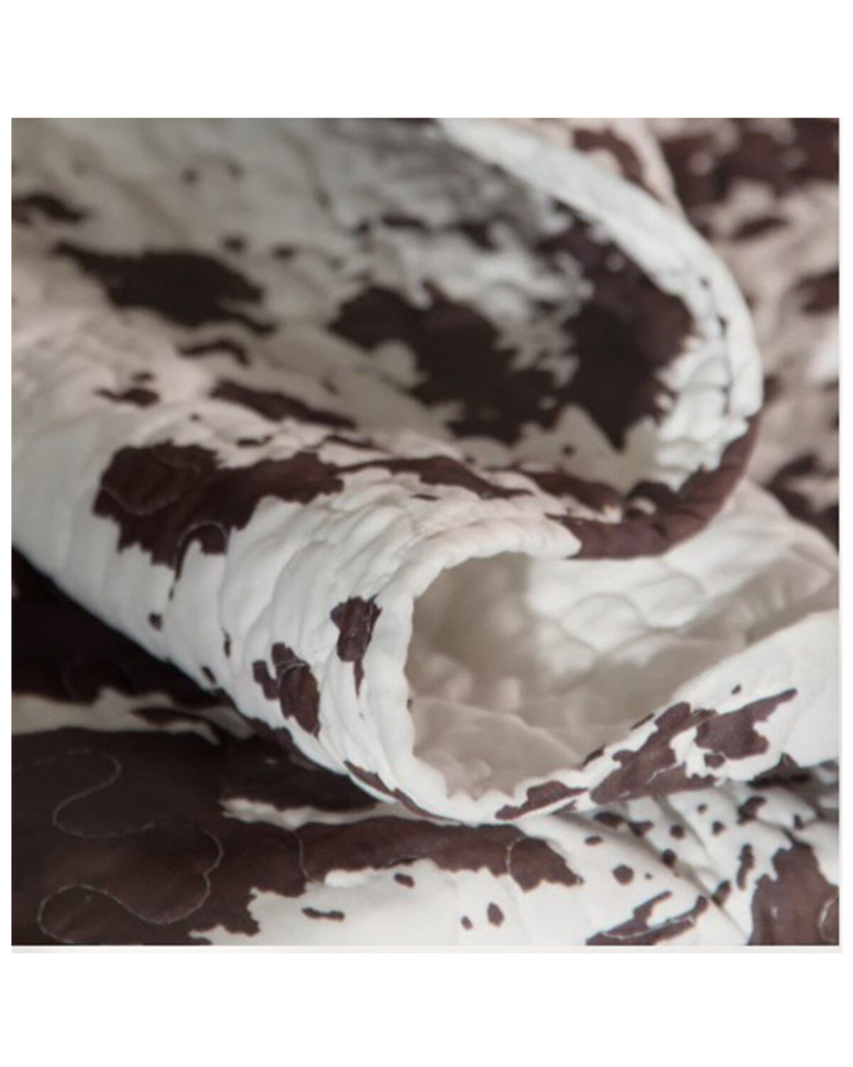 Wrangler Cowhide Quilt Set - King