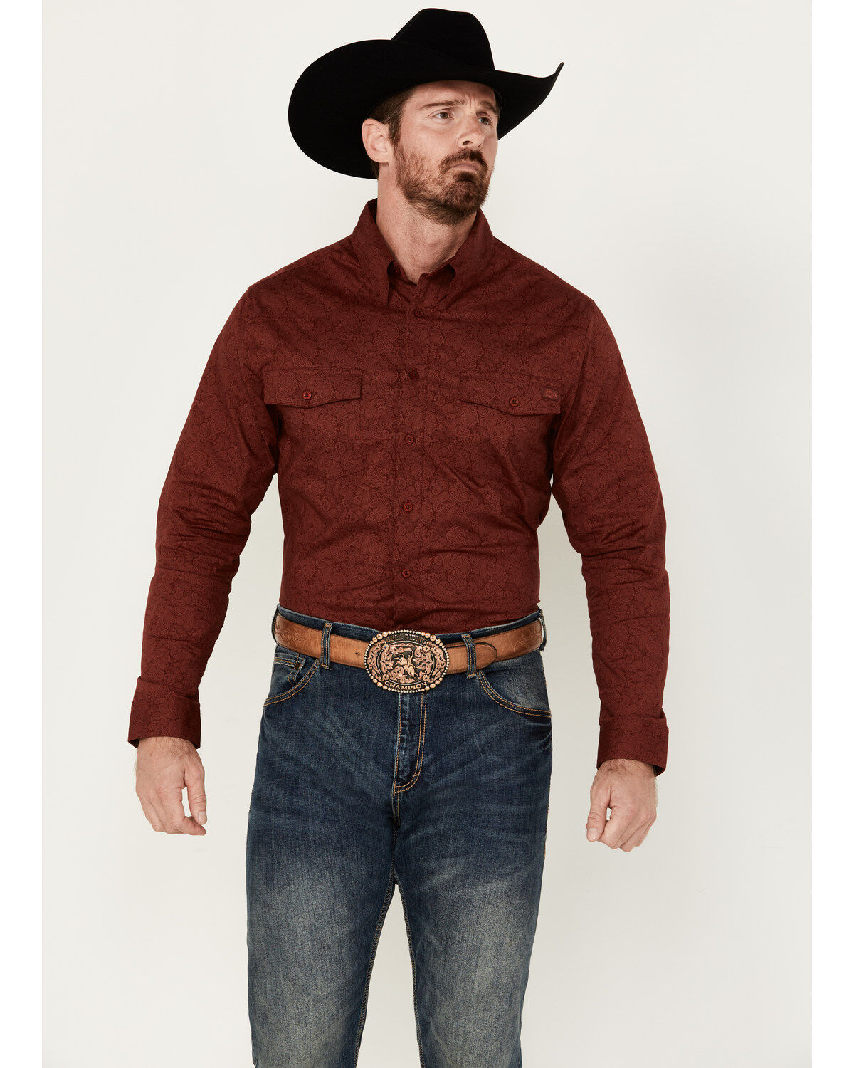 Justin Men's Boot Barn Exclusive JustFlex Paisley Print Long Sleeve Button-Down Western Shirt 1 249657-justin-men-s-boot-barn-exclusive-justflex-paisley-print-long-sleeve-button-down-western-shirt-1.jpg