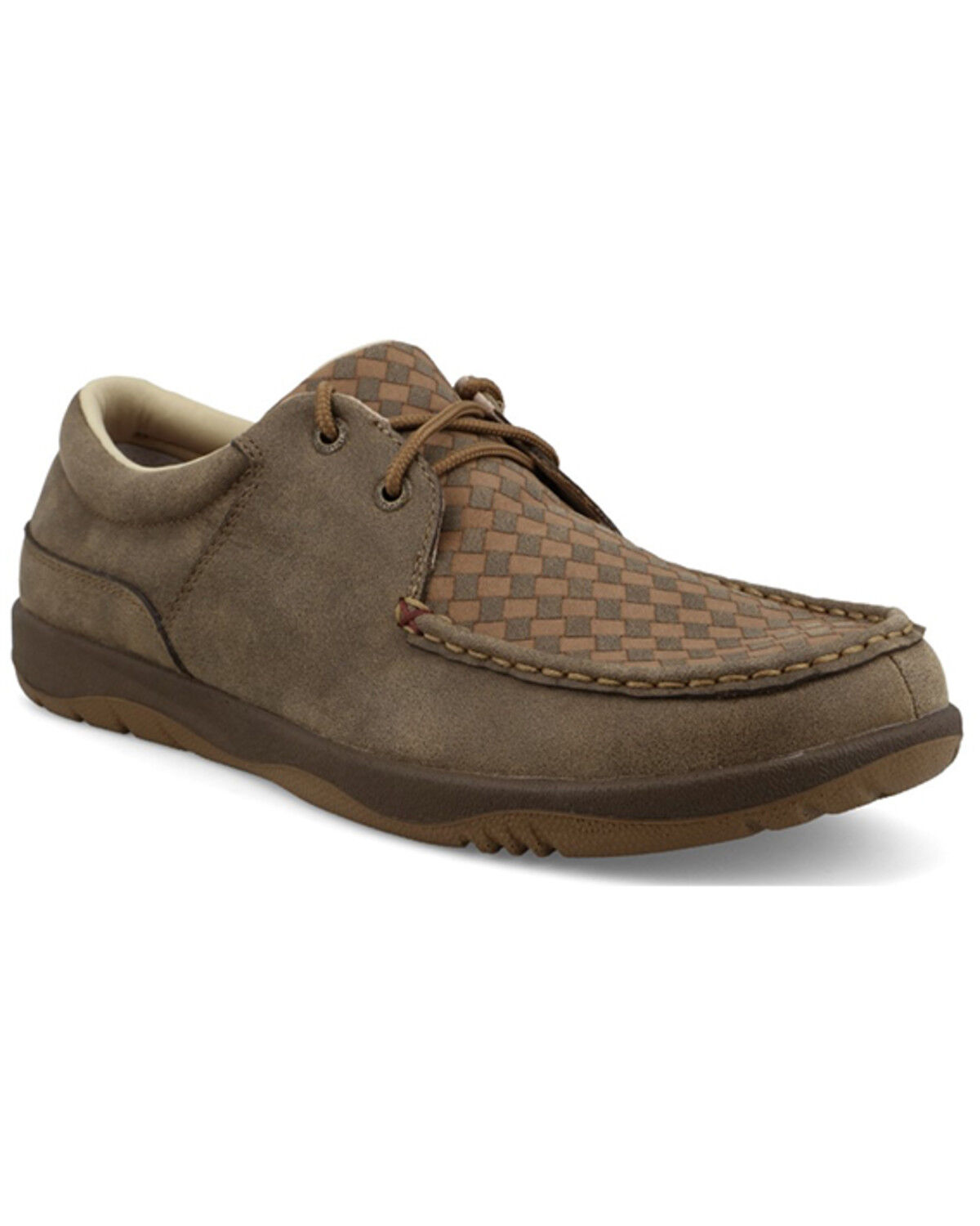 Twisted X Men's Boat Shoe Driving Moc Shoes - Moc Toe