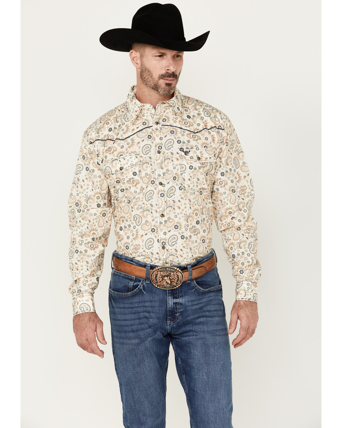 Cowboy Hardware Men's Mosaic Paisley Print Long Sleeve Snap Western Shirt 1 252378-cowboy-hardware-men-s-mosaic-paisley-print-long-sleeve-snap-western-shirt-1.jpg