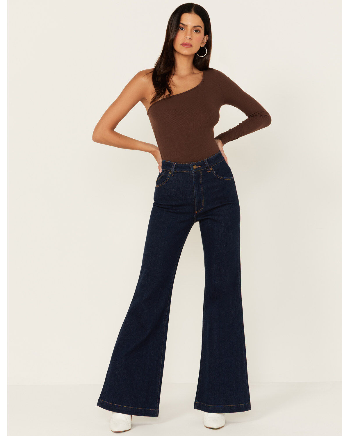 Rolla's Women's Dark Wash High Rise Alina Eastcoast Flare Jeans 1 252946-rolla-s-women-s-dark-wash-high-rise-alina-eastcoast-flare-jeans-1.jpg