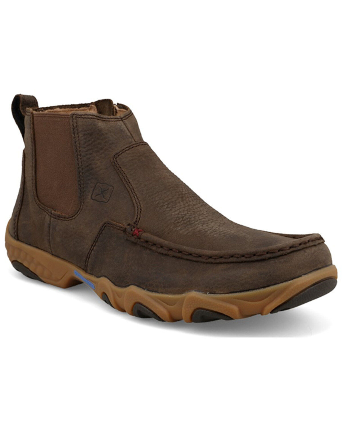 Twisted X Men's 4 Chelsea Driving Moc Shoes - Moc Toe