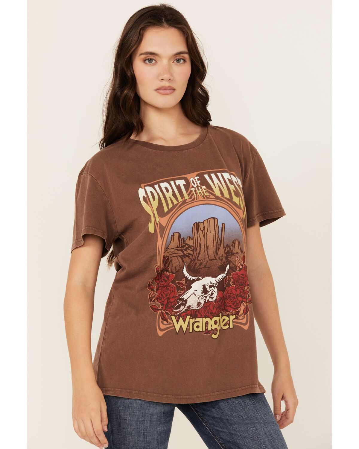 Wrangler Women's Boot Barn Exclusive Spirit of the West Short Sleeve Graphic Tee 1 258096-wrangler-women-s-boot-barn-exclusive-spirit-of-the-west-short-sleeve-graphic-tee-1.jpg