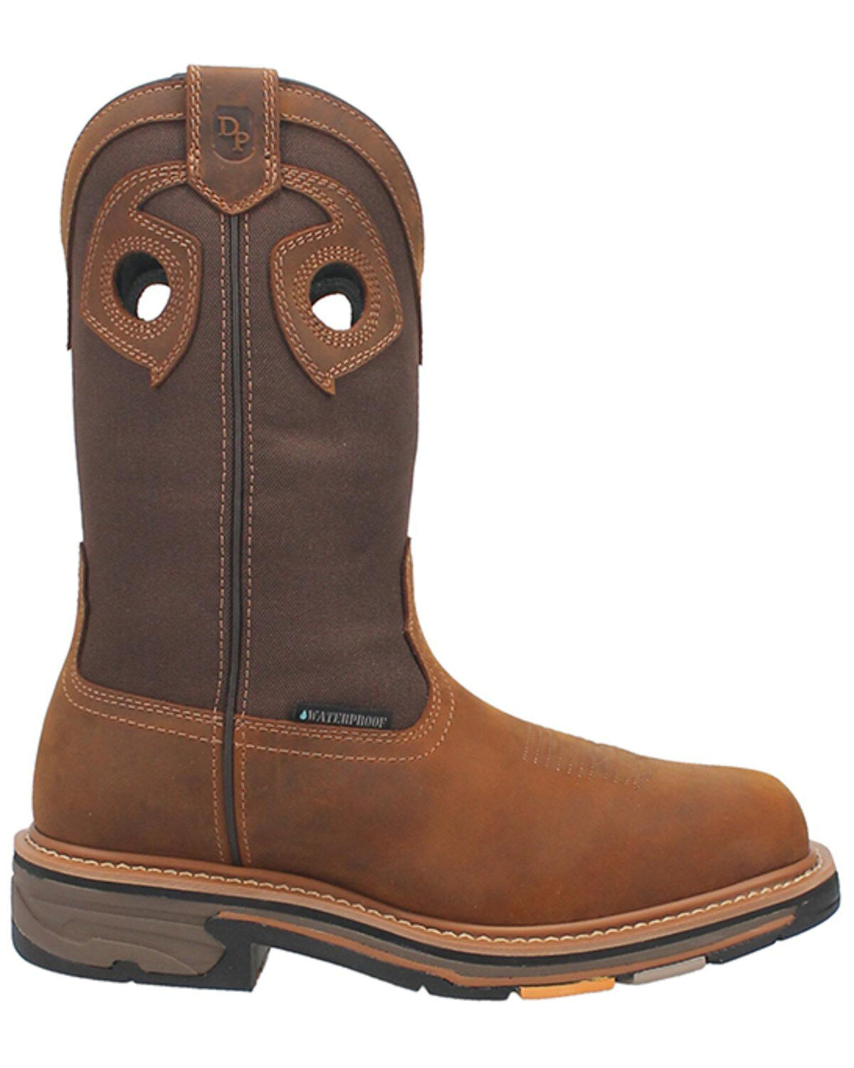 Dan Post Men's 11 Bram Waterproof Work Boots - Broad Square Toe