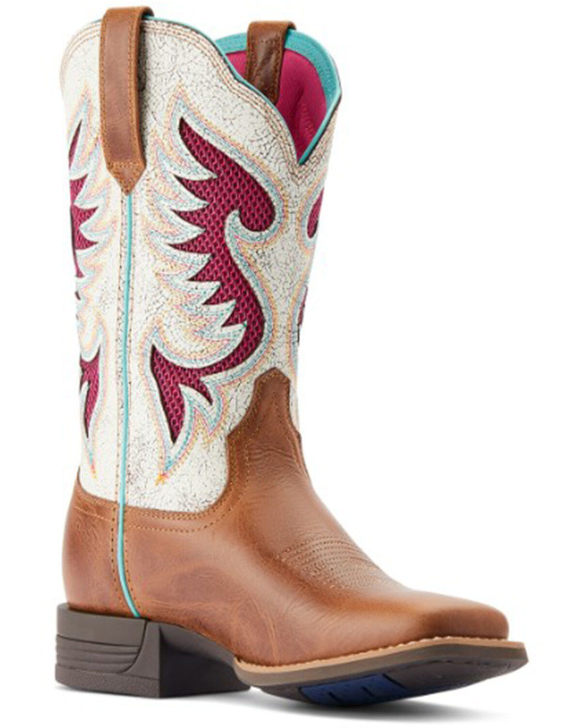 Ariat Women's Pinto VentTEK&trade; 360&deg; Western Boots - Broad Square Toe
