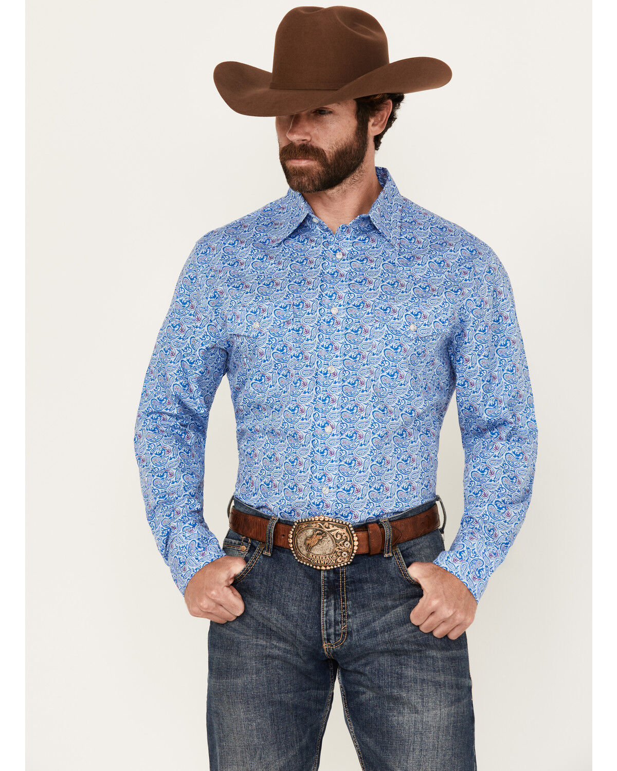 Wrangler 20X Men's Paisley Print Long Sleeve Snap Stretch Western Shirt 1 264782-wrangler-20x-men-s-paisley-print-long-sleeve-snap-stretch-western-shirt-1.jpg