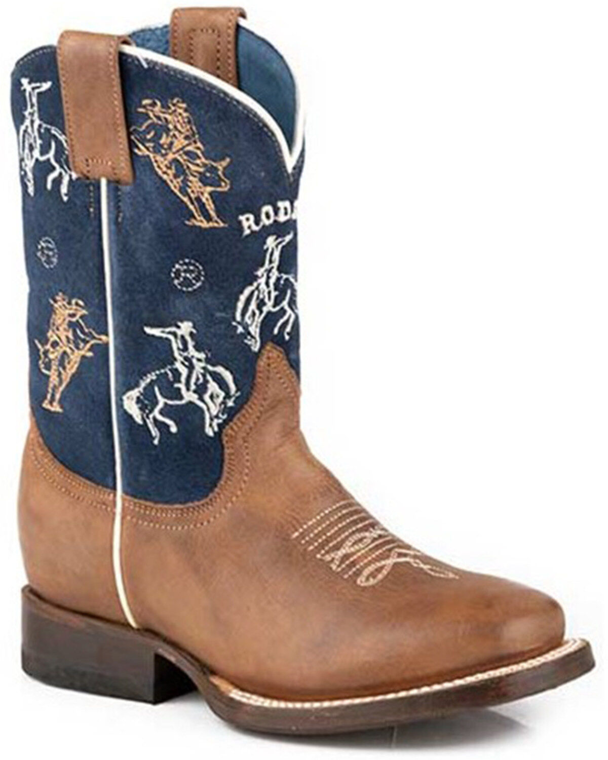 Roper Little Boys' Roughstock Western Boots - Square Toe 1 265237-roper-little-boys-roughstock-western-boots-square-toe-1.jpg