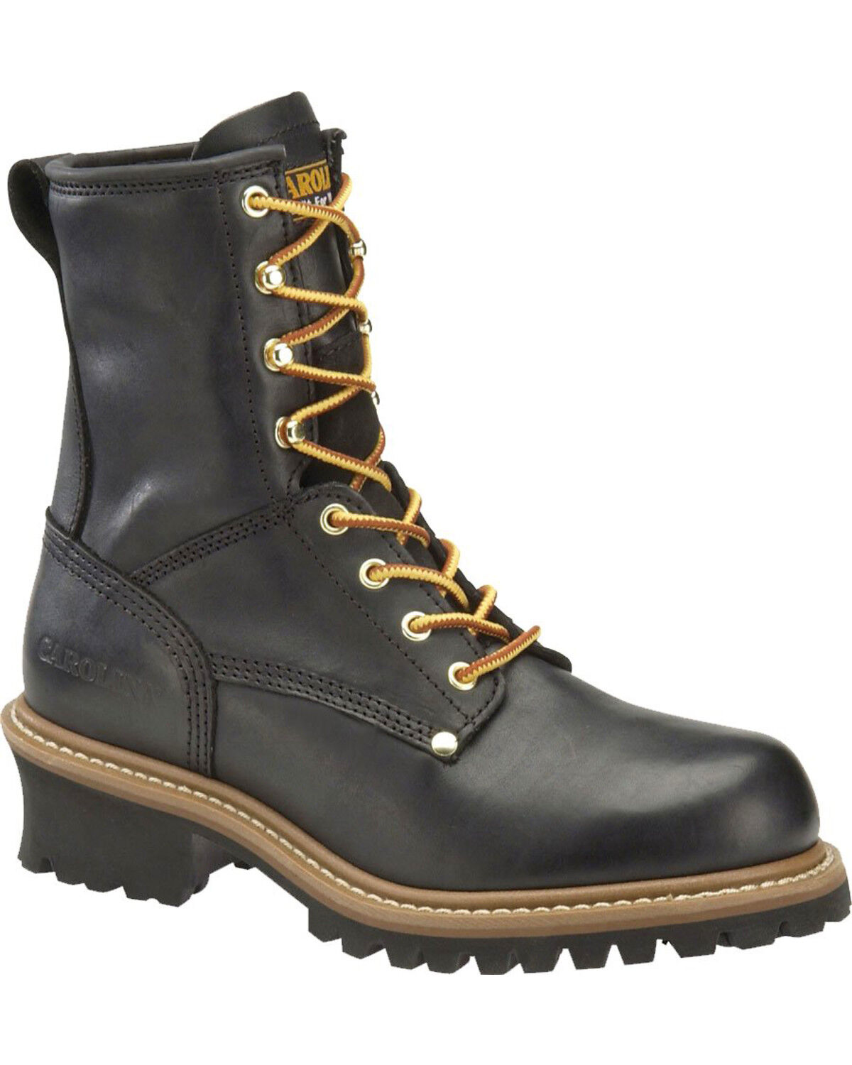 Carolina Men's 8 Logger Boots - Steel Toe