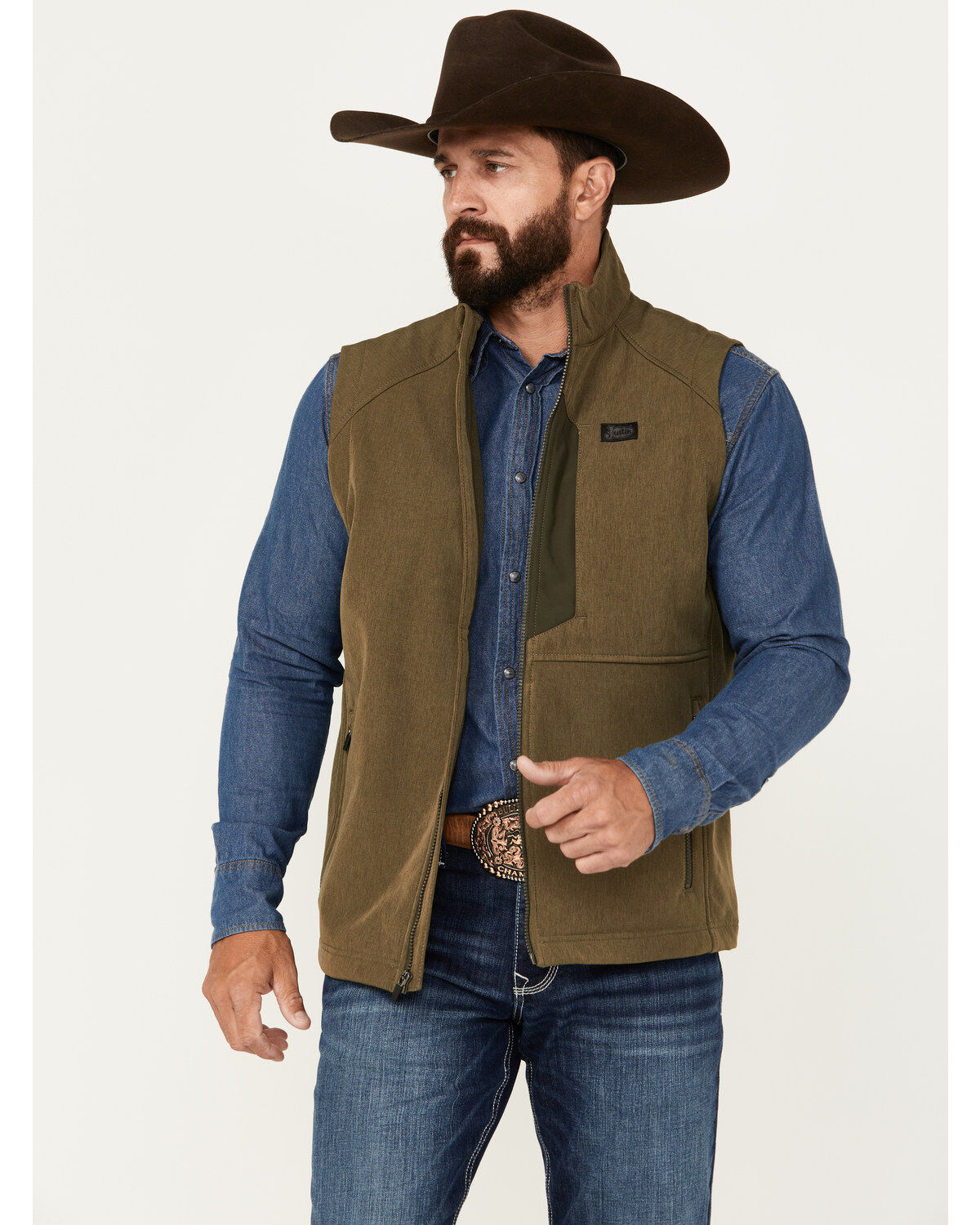 Justin Men's Austin Softshell Vest