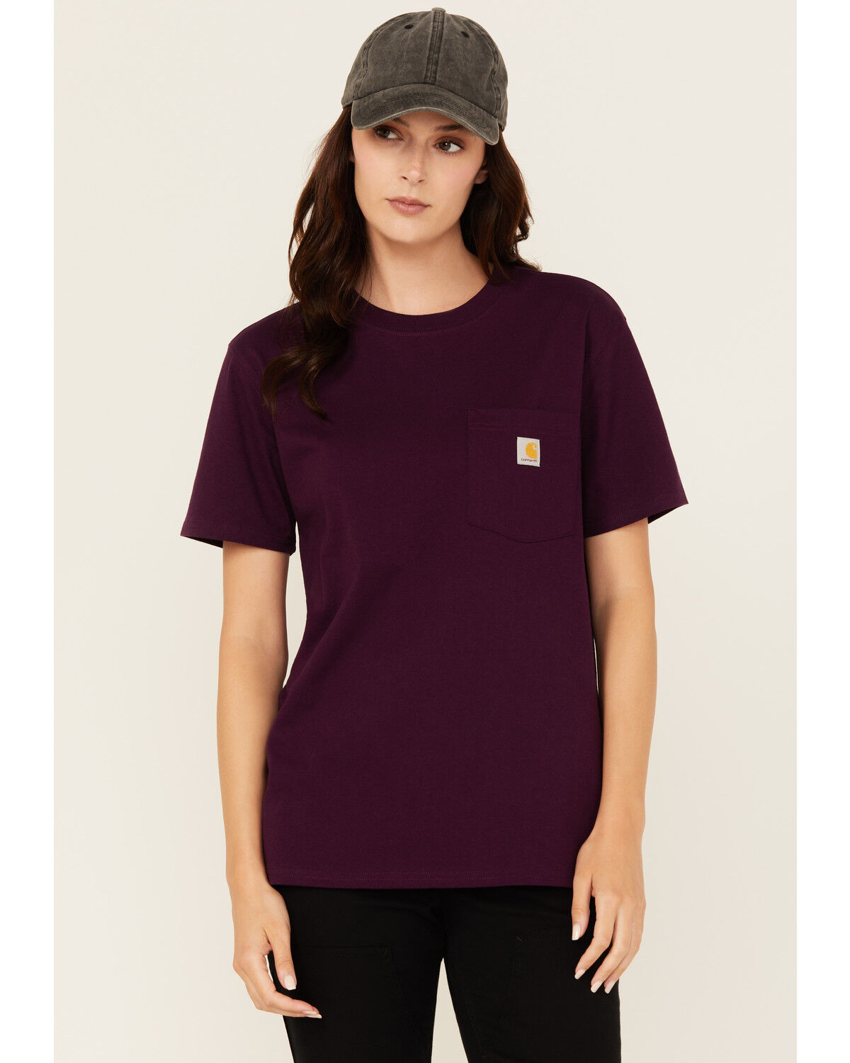 Carhartt Women's Loose Fit Heavyweight Short Sleeve Pocket Tee