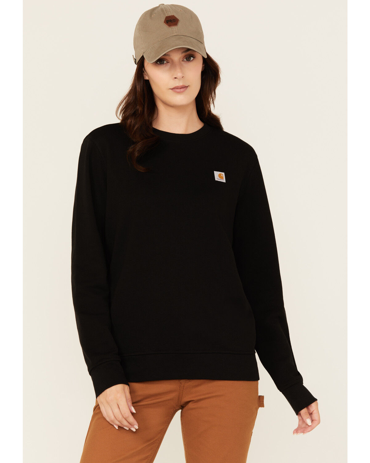 Carhartt Women's Relaxed Fit Midweight French Terry Crewneck Sweatshirt 1 267958-carhartt-women-s-relaxed-fit-midweight-french-terry-crewneck-sweatshirt-1.jpg