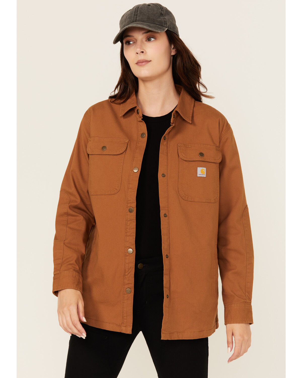 Carhartt Women's Rugged Flex&reg; Loose Fit Canvas Shacket