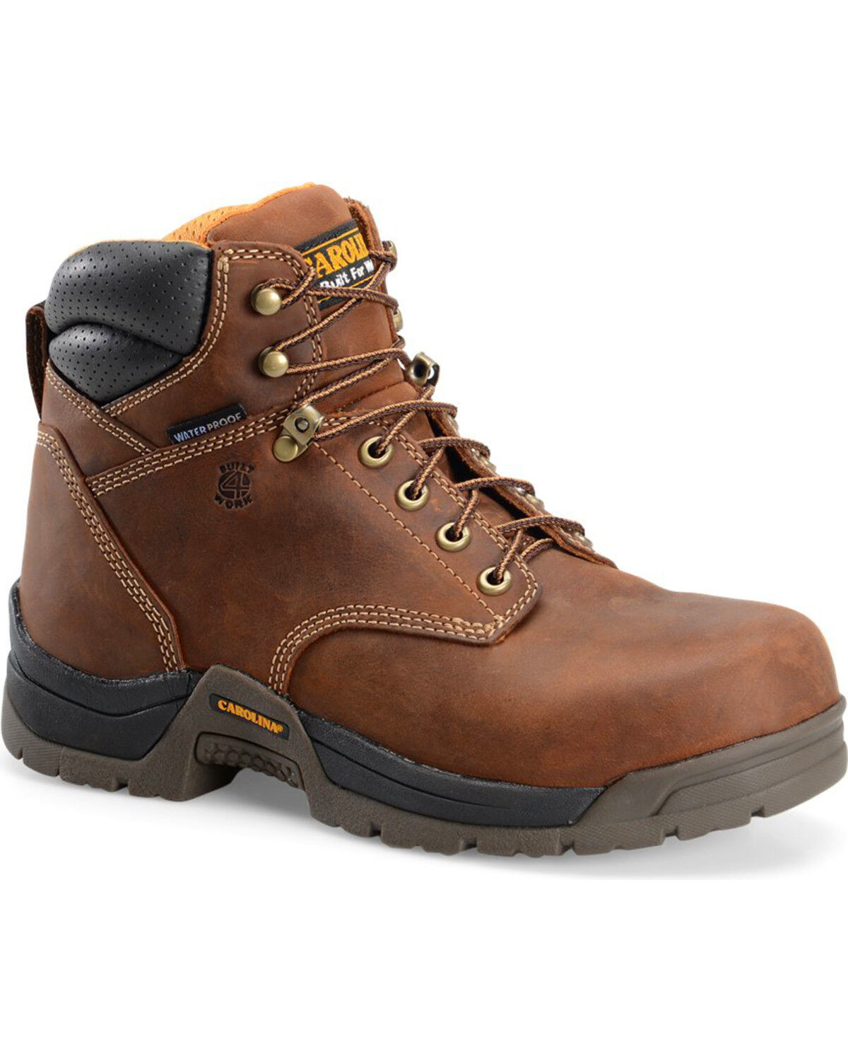 Carolina Men's 6 Waterproof Work Boots - Broad Toe