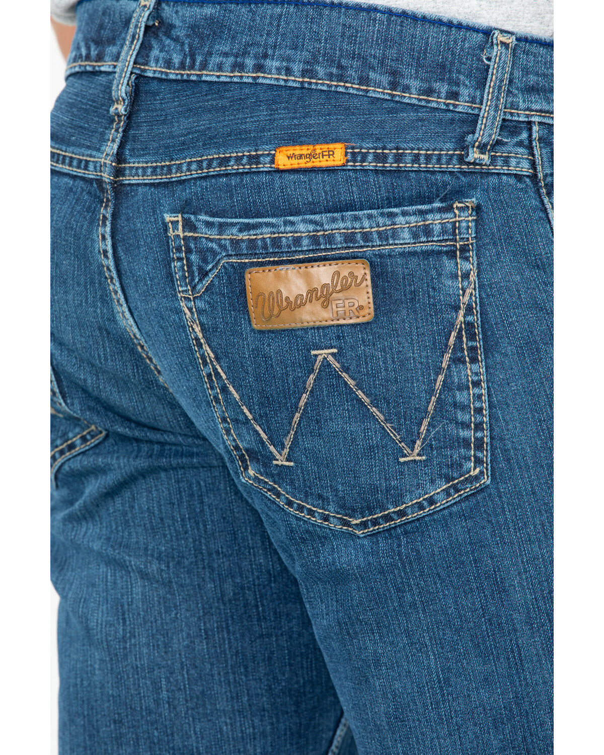 Wrangler Retro Men's FR Advanced Comfort Slim Bootcut Work Jeans