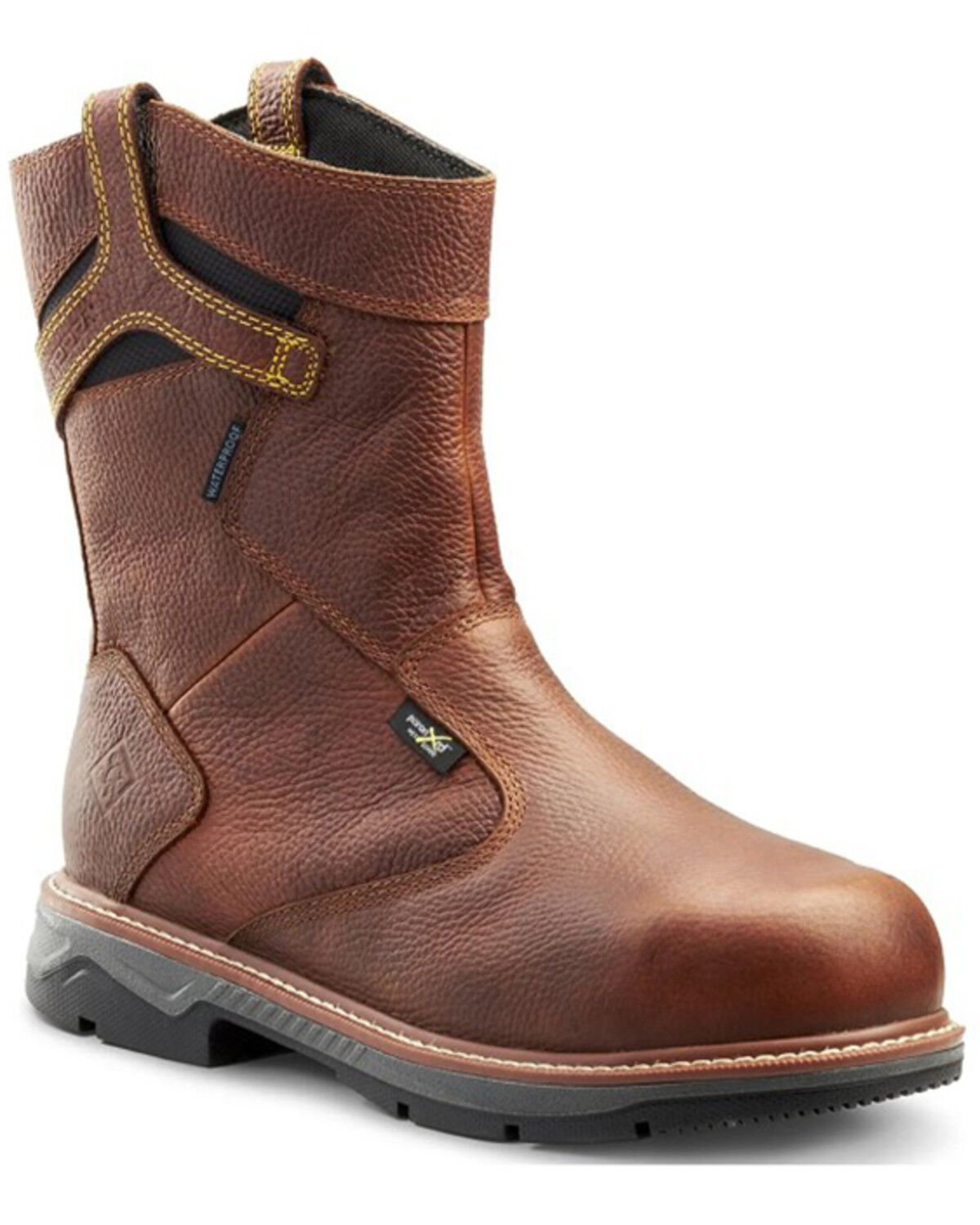 Kodiak Men's 8 Patton Wellington Metguard Waterproof Work Boots - Aluminum Toe