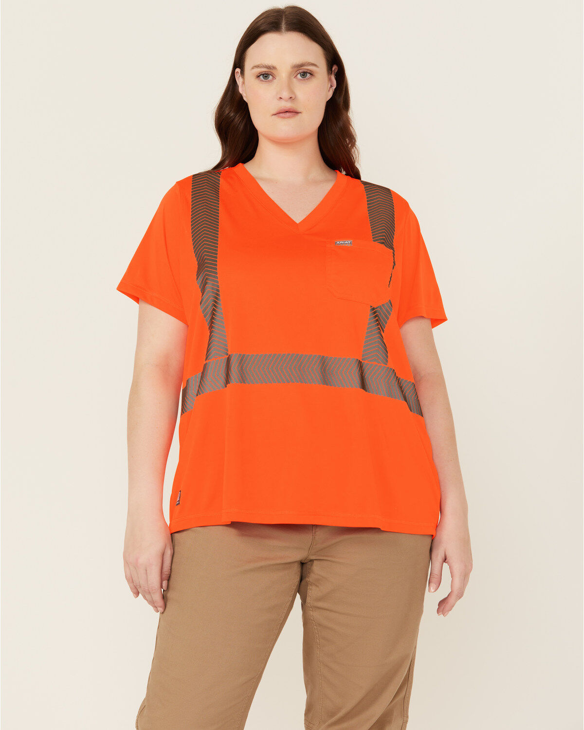 Ariat Women's Rebar Hi-Vis ANSI Short Sleeve T-Shirt - Plus