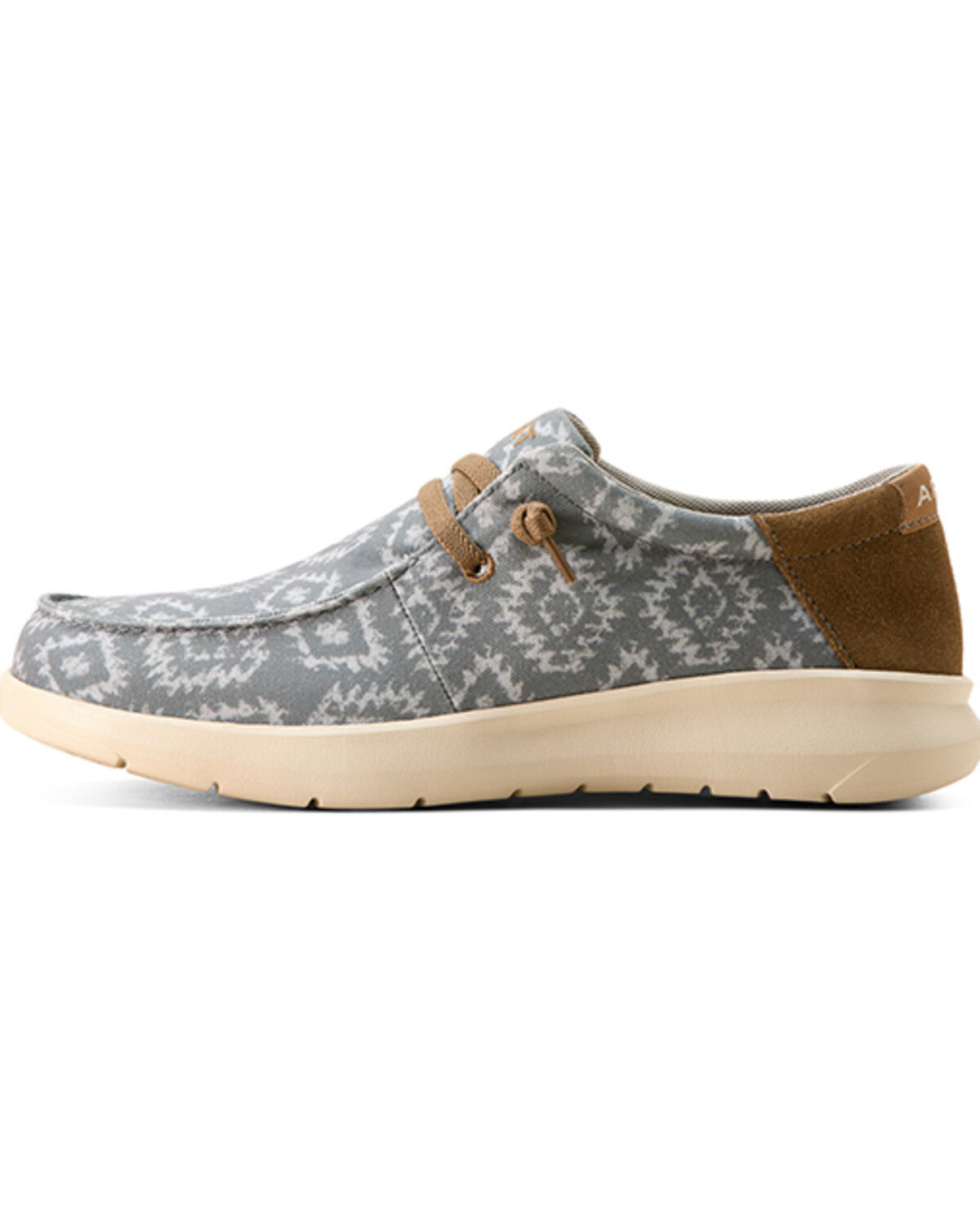 Ariat Men's Hilo Southwestern Print Casual Shoes - Moc Toe