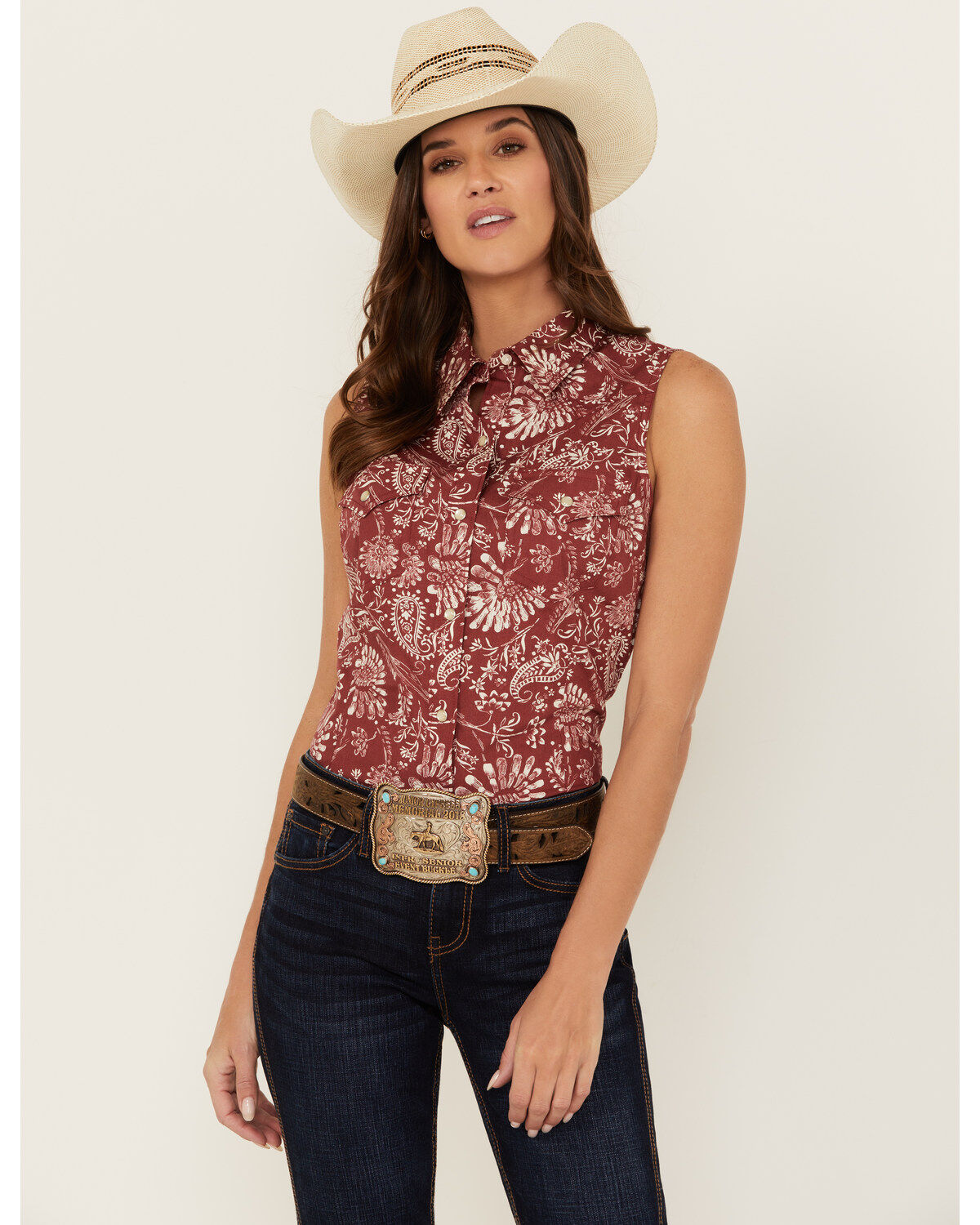 Wrangler Retro Women's Paisley Print Sleeveless Pearl Snap Western Shirt 1 274260-wrangler-retro-women-s-paisley-print-sleeveless-pearl-snap-western-shirt-1.jpg