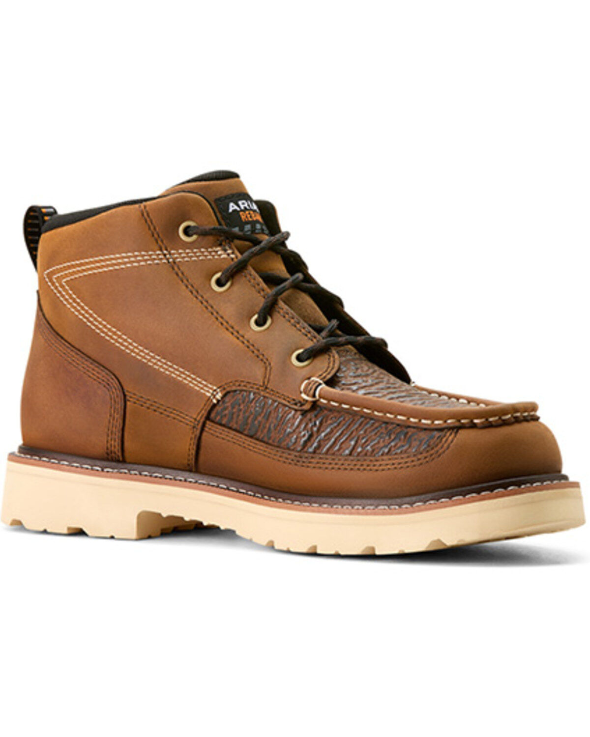 Ariat Men's 5.5 Rebar Lift Chukka Moc Work Boots - Soft Toe