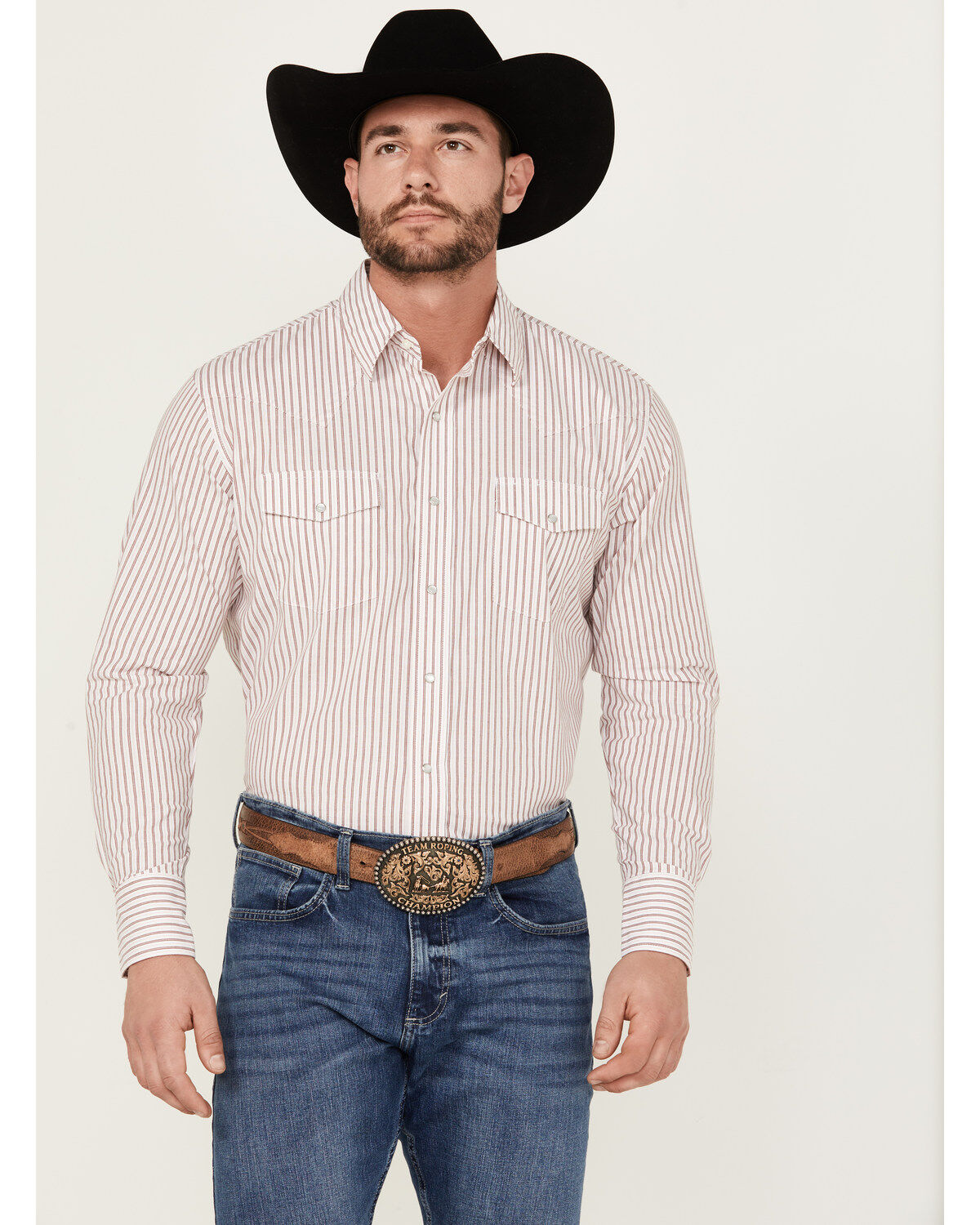 Wrangler Men's Striped Long Sleeve Pearl Snap Stretch Western Shirt 1 276744-wrangler-men-s-striped-long-sleeve-pearl-snap-stretch-western-shirt-1.jpg