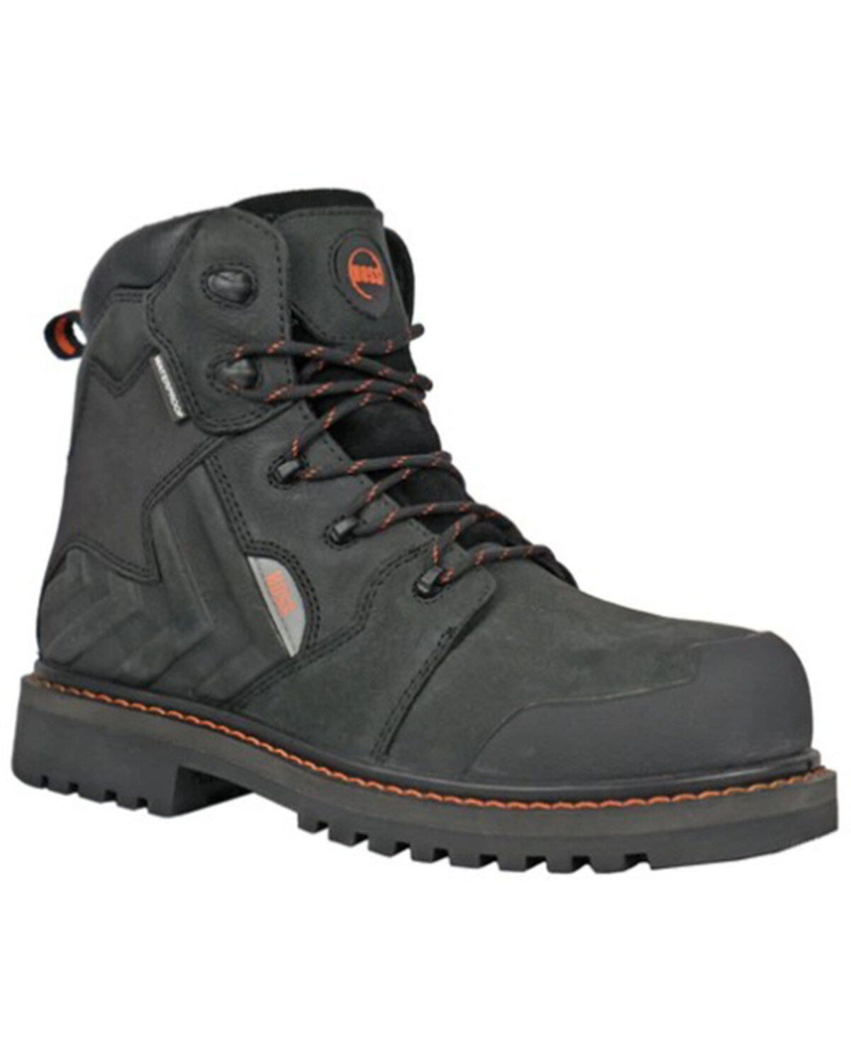 Hoss Men's Bronc 6 Lace-Up Waterproof Work Boots - Composite Toe