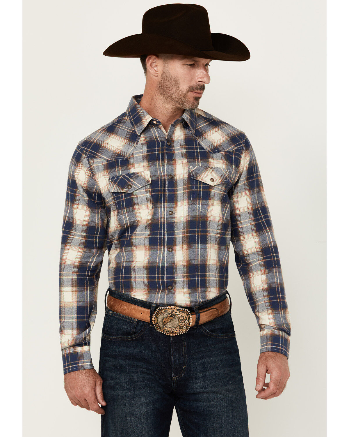 Cody James Men's Harvest Plaid Print Long Sleeve Snap Western Shirt 1 280399-cody-james-men-s-harvest-plaid-print-long-sleeve-snap-western-shirt-1.jpg