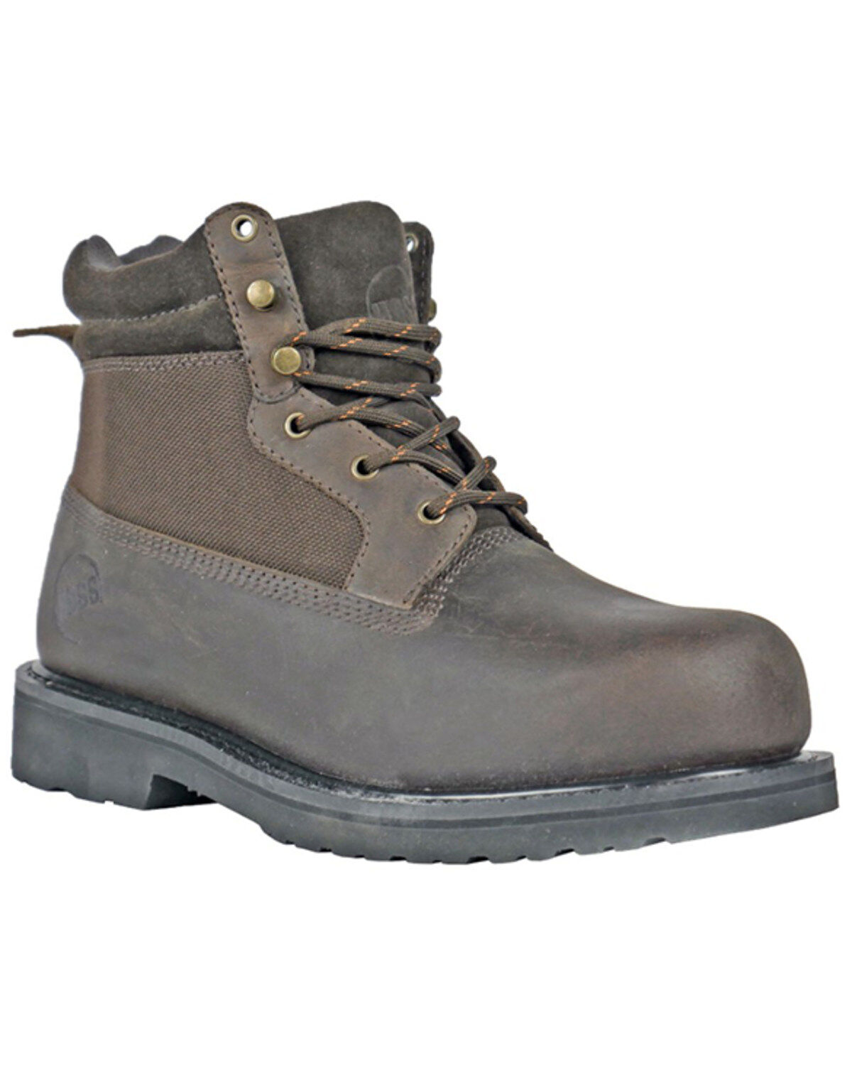 Hoss Men's Scout 6 Lace-Up Work Boots - Steel Toe