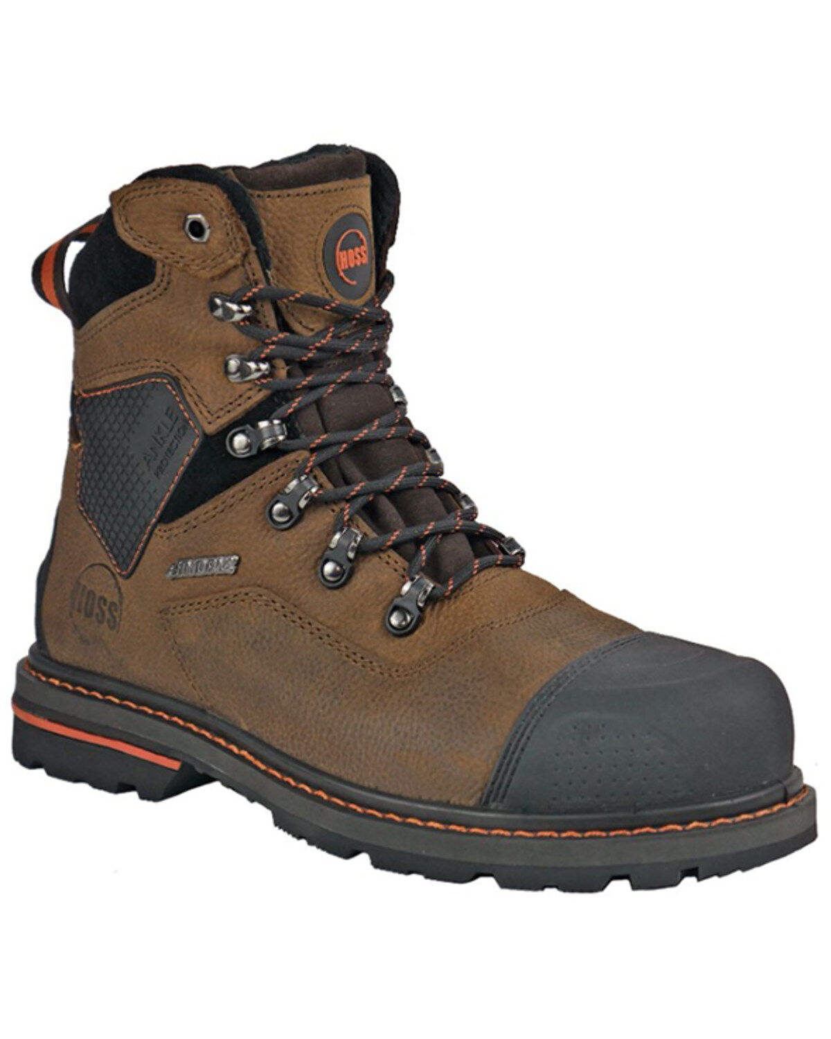 Hoss Men's Range 6 Lace-Up Work Boots - Composite Toe