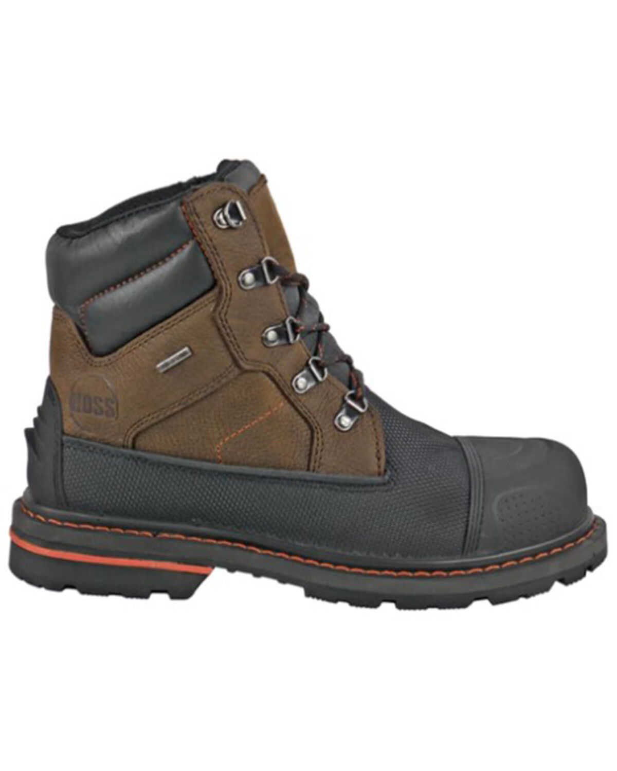 Hoss Men's Tough 6 Lace-Up Waterproof Work Boots - Composite Toe