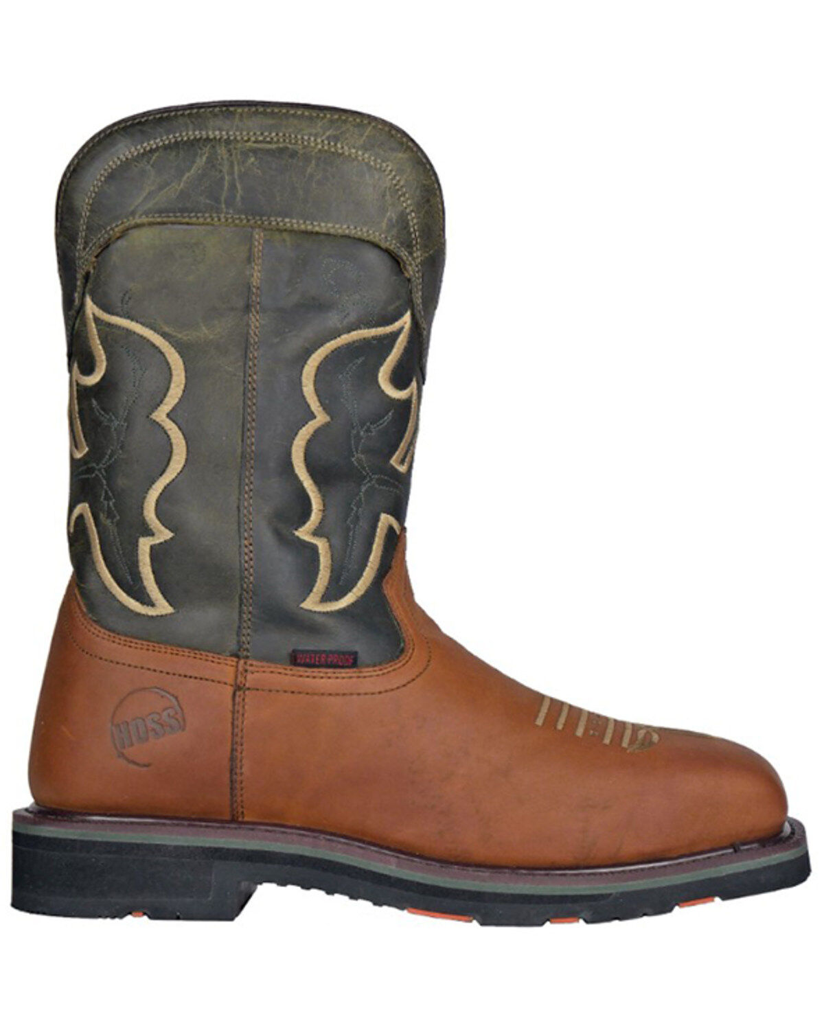 Hoss Men's Showdown 11 Wellington Western Work Boots - Composite Toe