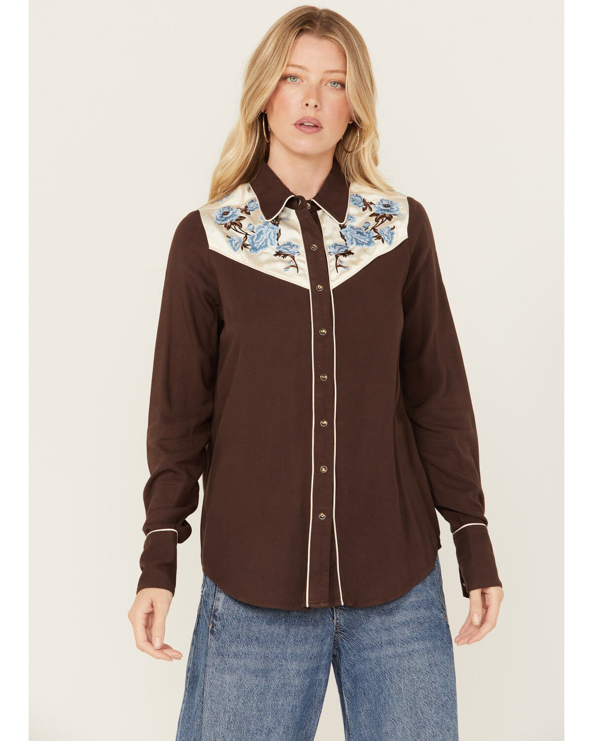 Stetson Women's Embroidered Yoke Long Sleeve Snap Western Shirt 1 283532-stetson-women-s-embroidered-yoke-long-sleeve-snap-western-shirt-1.jpg