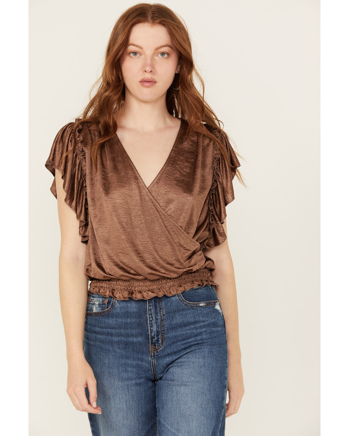 Wild Moss Women's Metallic Flutter Short Sleeve Top 1 283709-wild-moss-women-s-metallic-flutter-short-sleeve-top-1.jpg