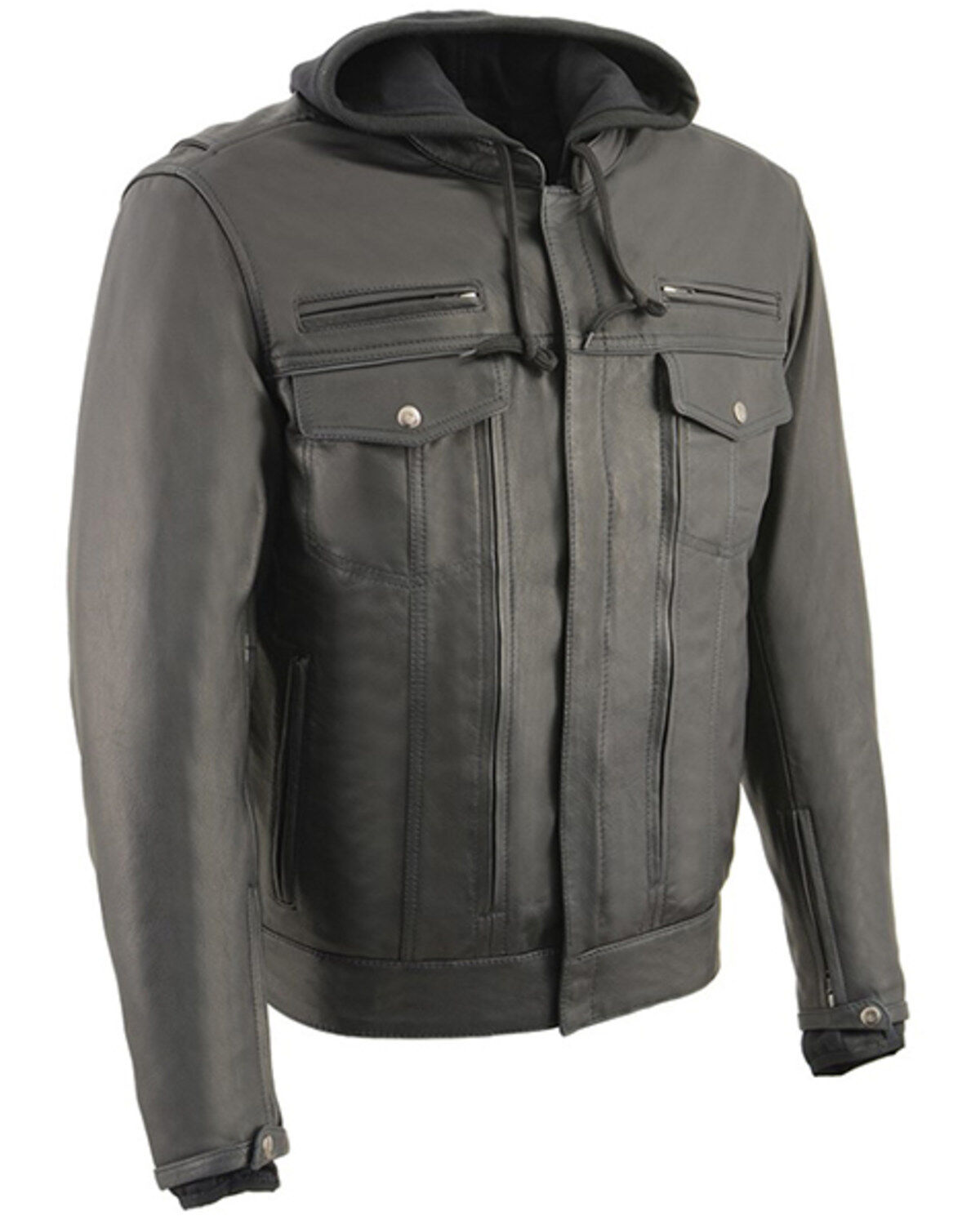Milwaukee Leather Men's Vented Utility Pocket Concealed Carry Leather Motorcycle Jacket - 5X 1 283791-milwaukee-leather-men-s-vented-utility-pocket-concealed-carry-leather-motorcycle-jacket-5x-1.jpg