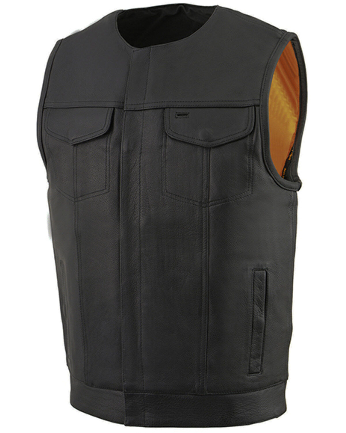 Milwaukee Leather Men's Cool-Tec Leather Concealed Carry Motorcycle Club Style Vest - 5X 1 284162-milwaukee-leather-men-s-cool-tec-leather-concealed-carry-motorcycle-club-style-vest-5x-1.jpg
