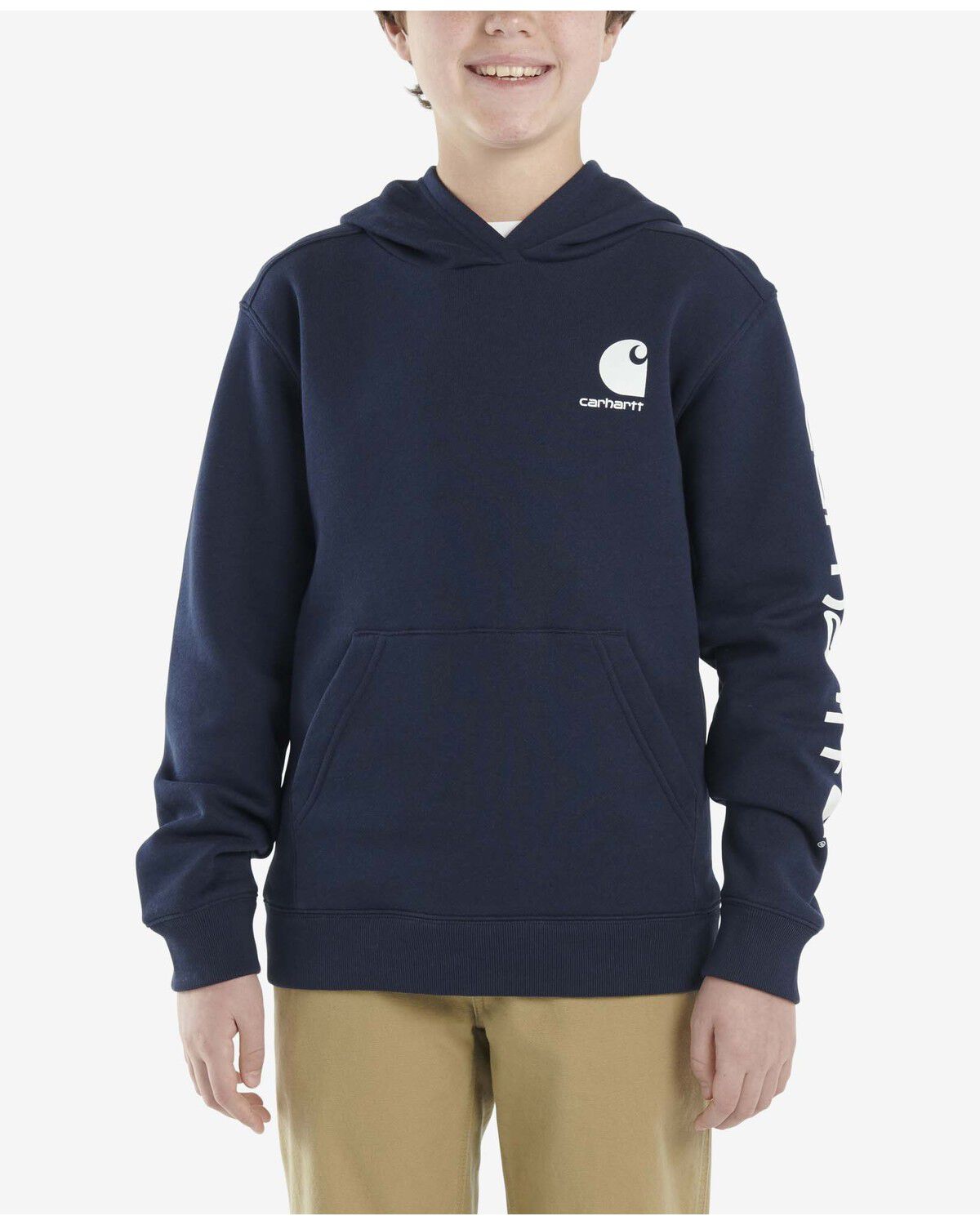 Carhartt Little Boys' Logo Hooded Sweatshirt