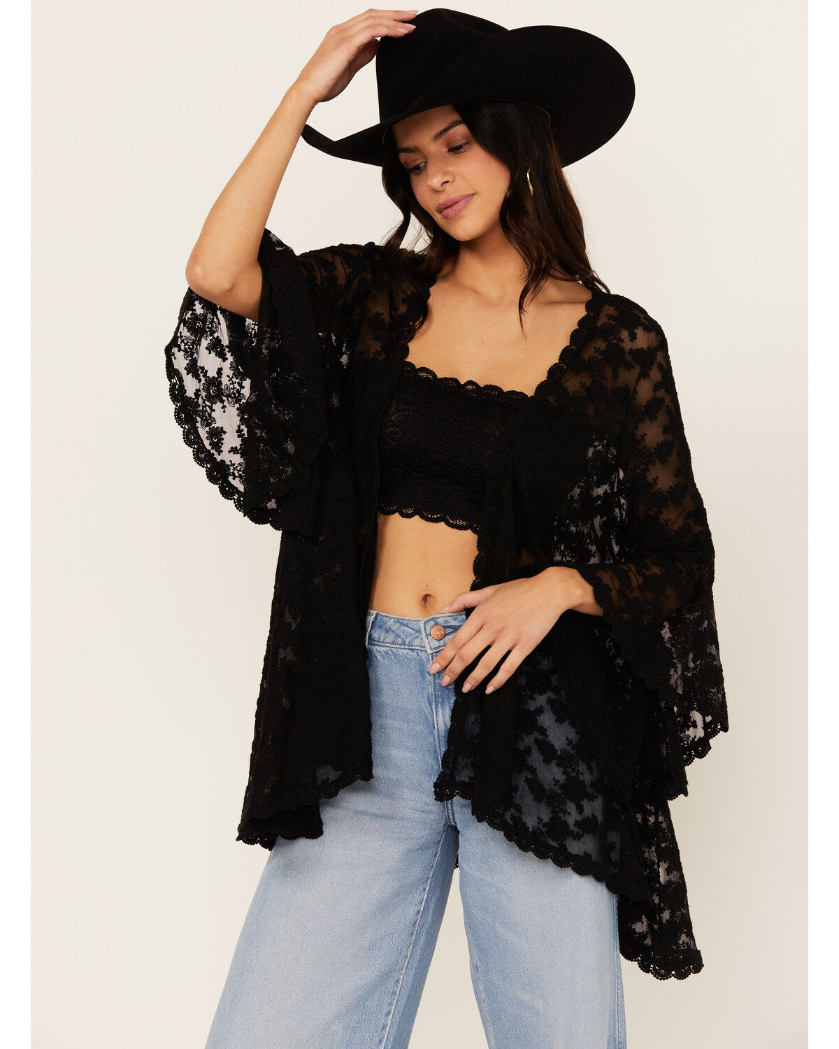 Cotton & Rye Women's Lace Kimono 1 287901-cotton-amp-rye-women-s-lace-kimono-1.jpg