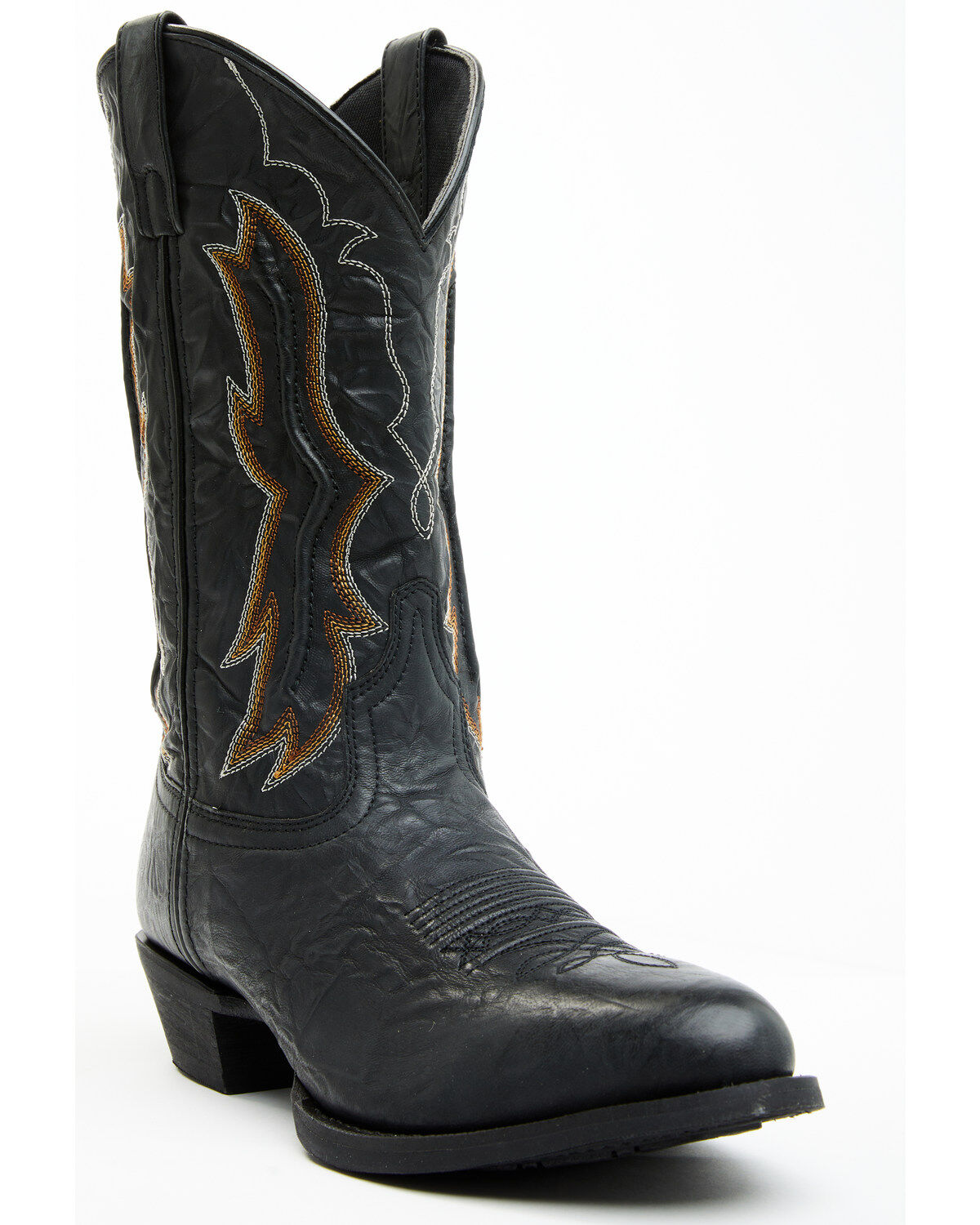 Laredo Men's Fancy Stitch Western Boots - Round Toe