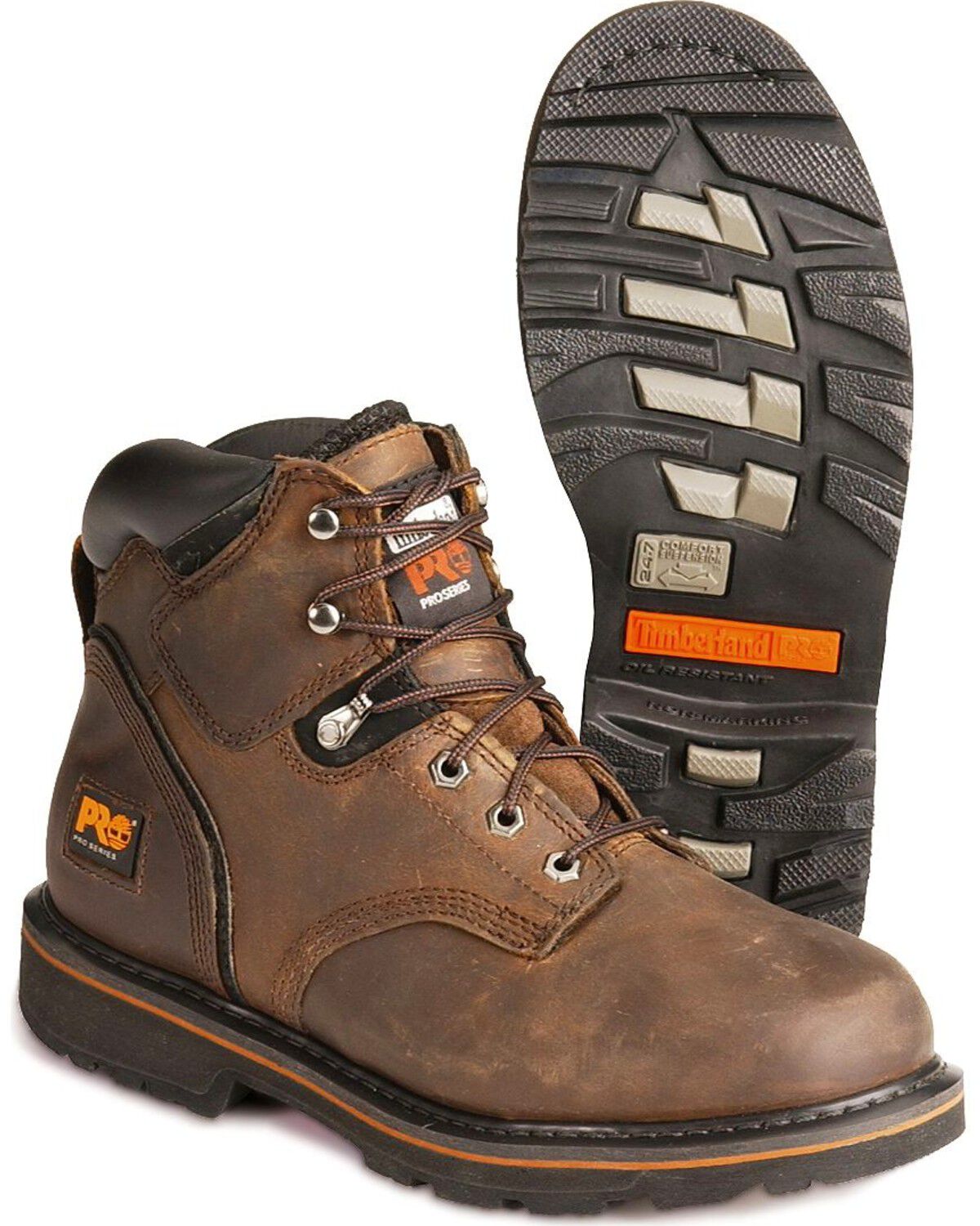 Timberland PRO Men's Pit Boss 6 Work Boots - Steel Toe