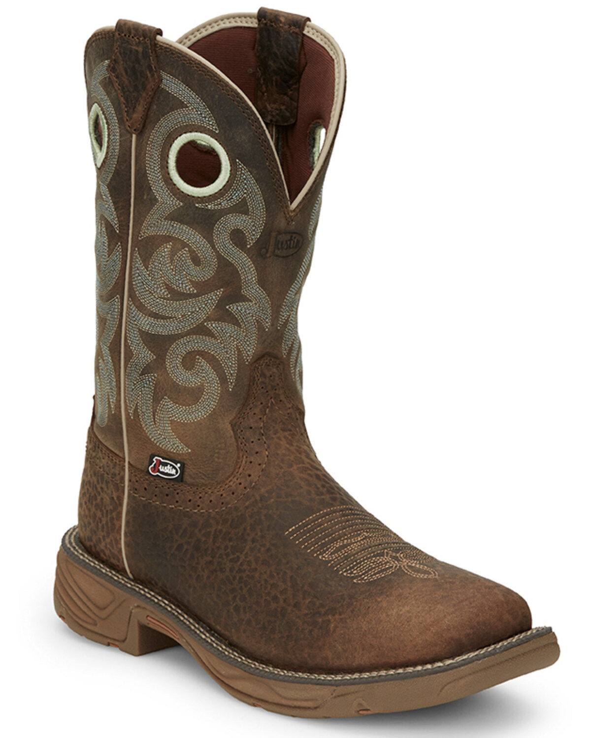 Justin Men's 11 Rush Western Boots - Broad Square Toe 1 290540-justin-men-s-11-rush-western-boots-broad-square-toe-1.jpg