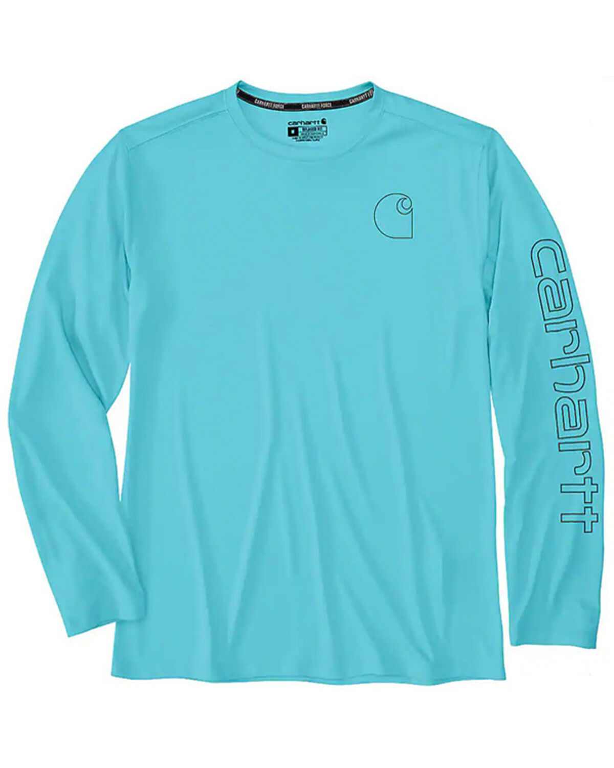Carhartt Men's Force Sun Defender&trade; Lightweight Long Sleeve Graphic T-Shirt