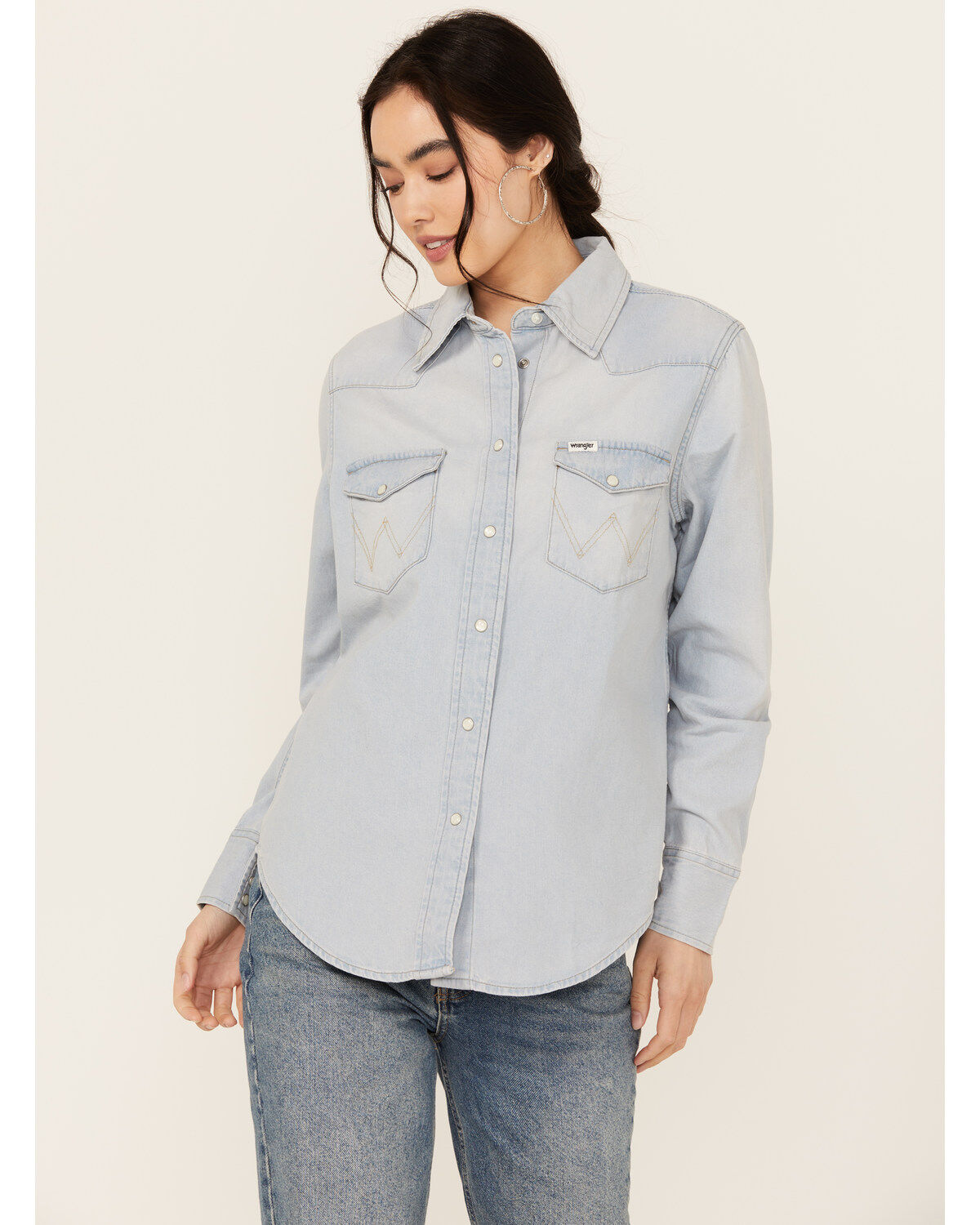 Wrangler Women's Heritage Long Sleeve Snap Western Shirt 1 294249-wrangler-women-s-heritage-long-sleeve-snap-western-shirt-1.jpg