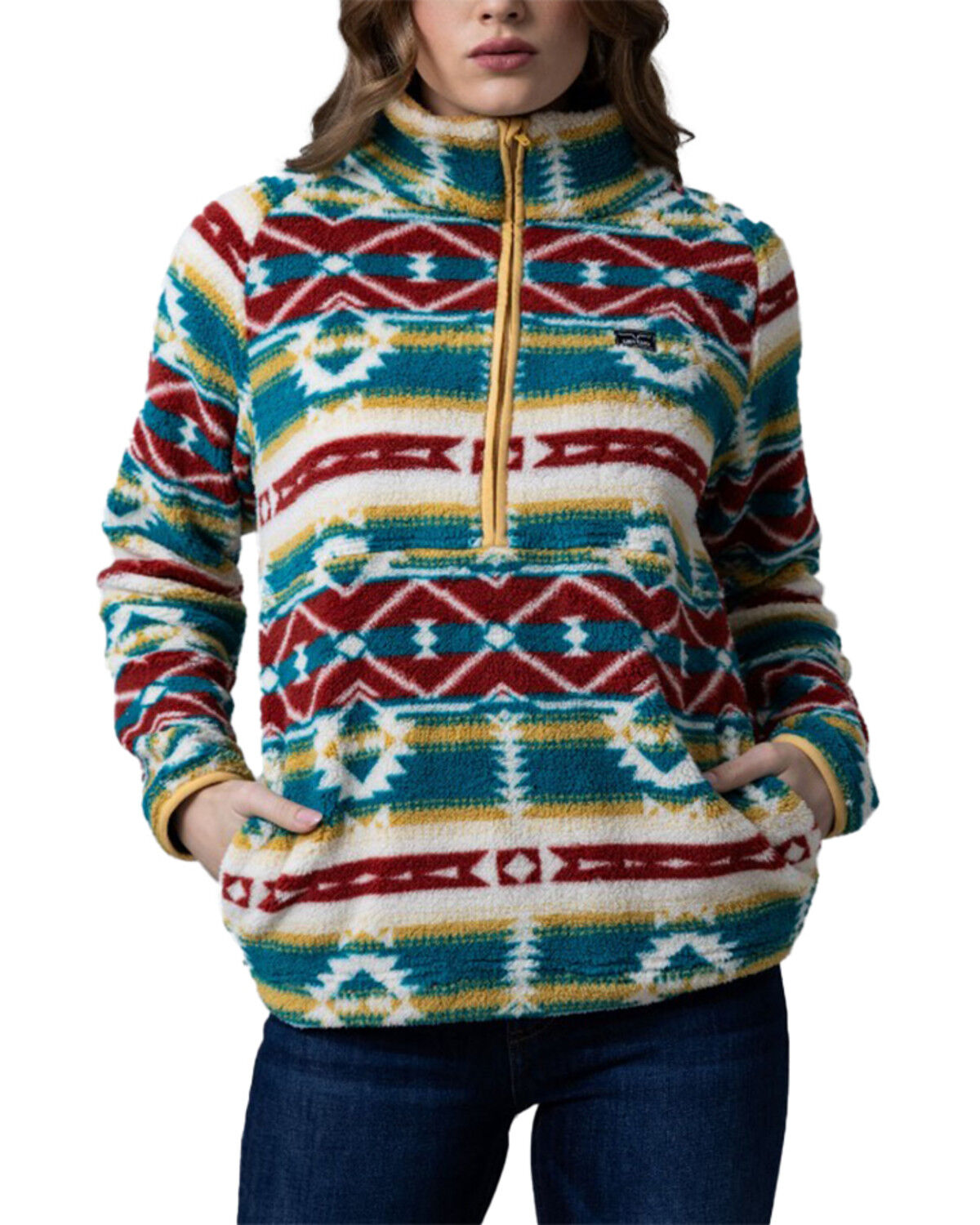 Kimes Ranch Women's Southwestern Print Sherpa Pullover 1 295381-kimes-ranch-women-s-southwestern-print-sherpa-pullover-1.jpg