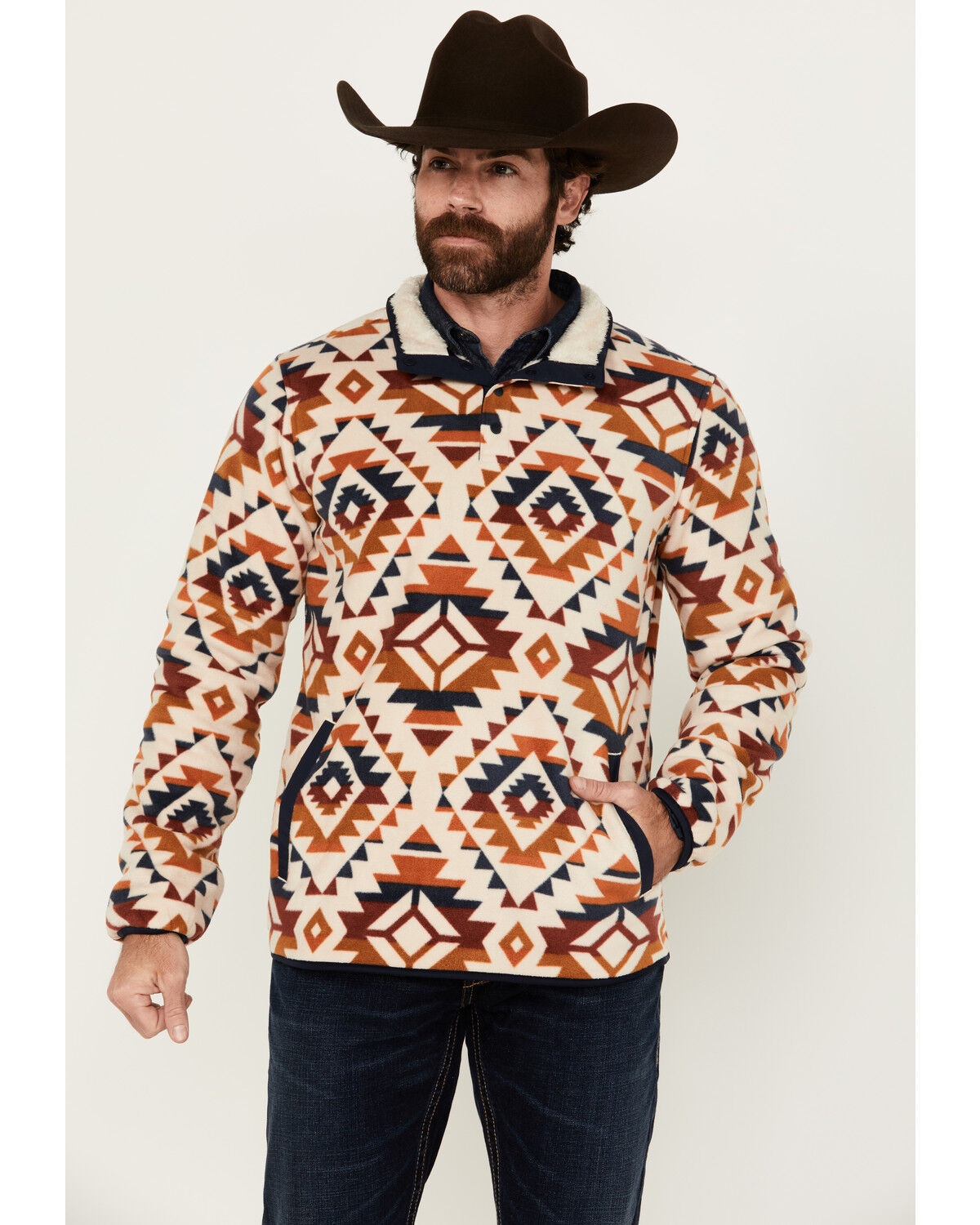 Cody James Men's Base Camp Southwestern Print 1/4 Snap Pullover 1 295710-cody-james-men-s-base-camp-southwestern-print-1-4-snap-pullover-1.jpg