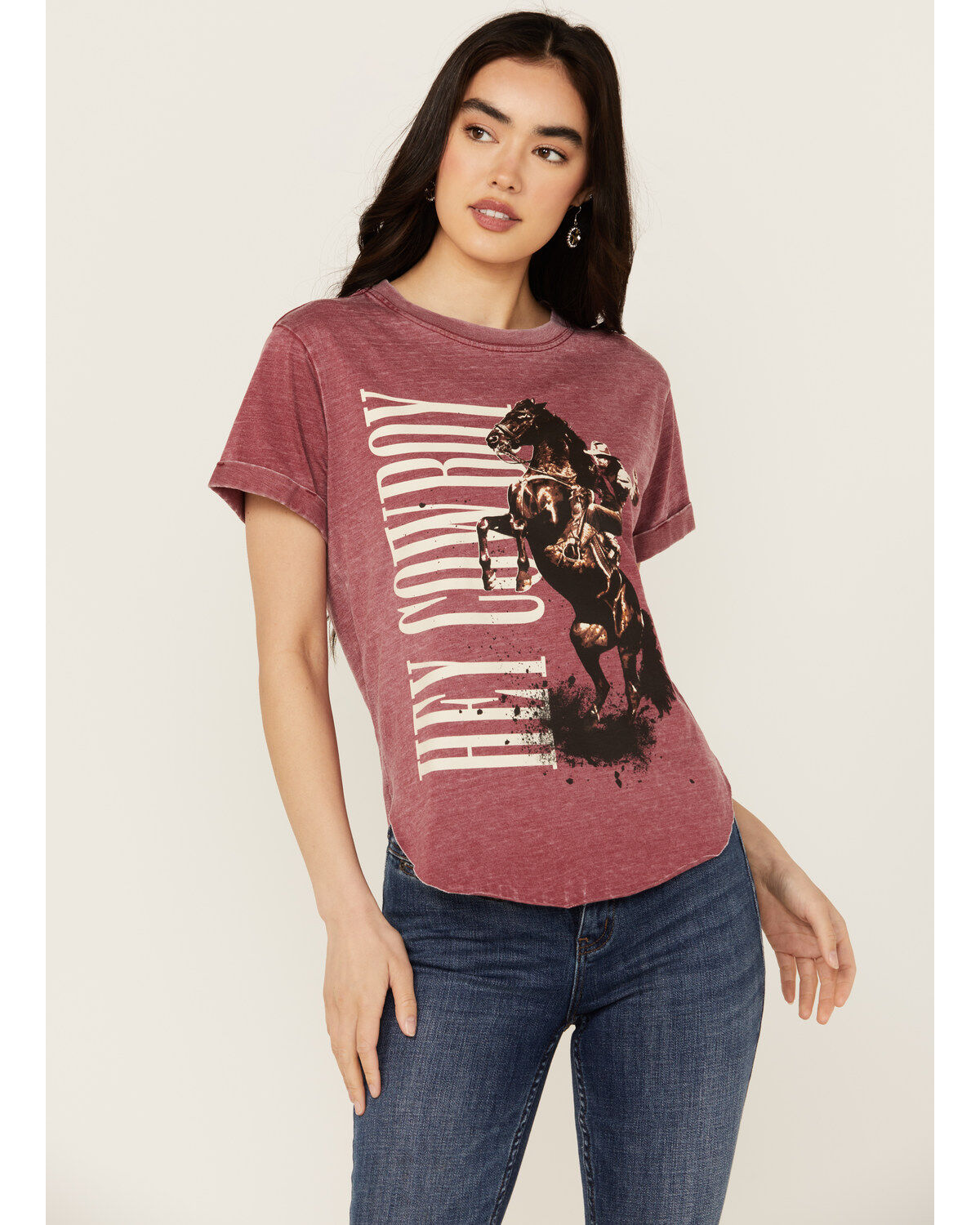 Idyllwind Women's Hey Cowboy Short Sleeve Graphic Tee